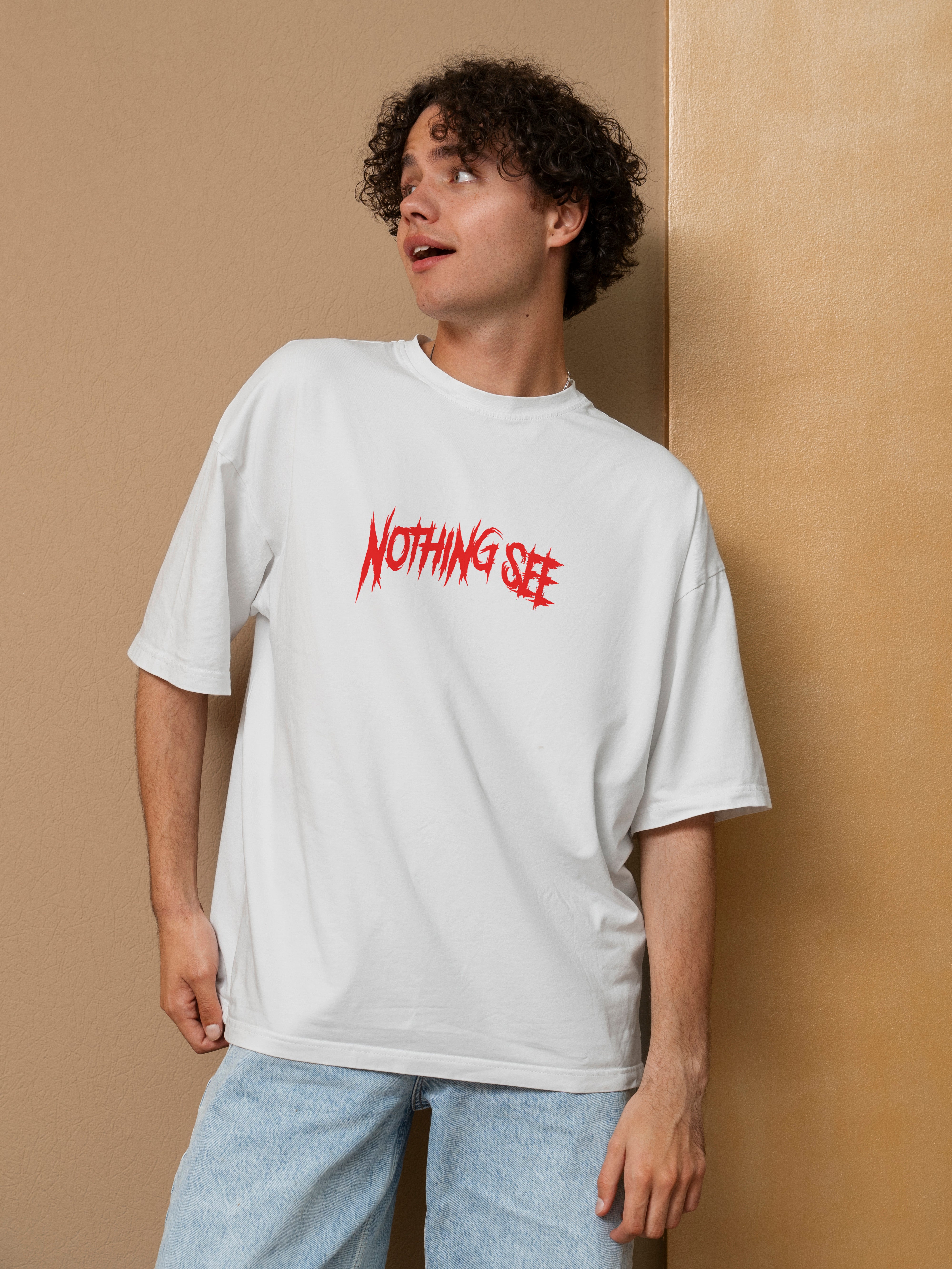 Nothing See Oversized Tee