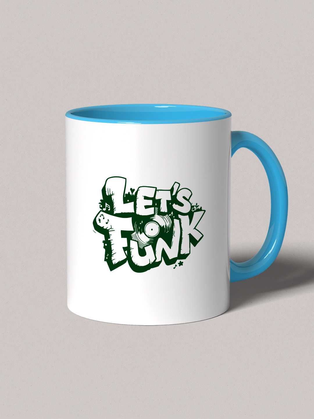 Let's Funk Music Ceramic Mug