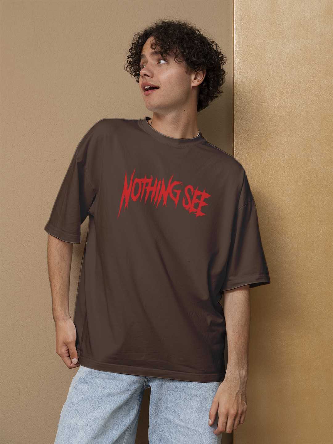 Nothing See Oversized Tee