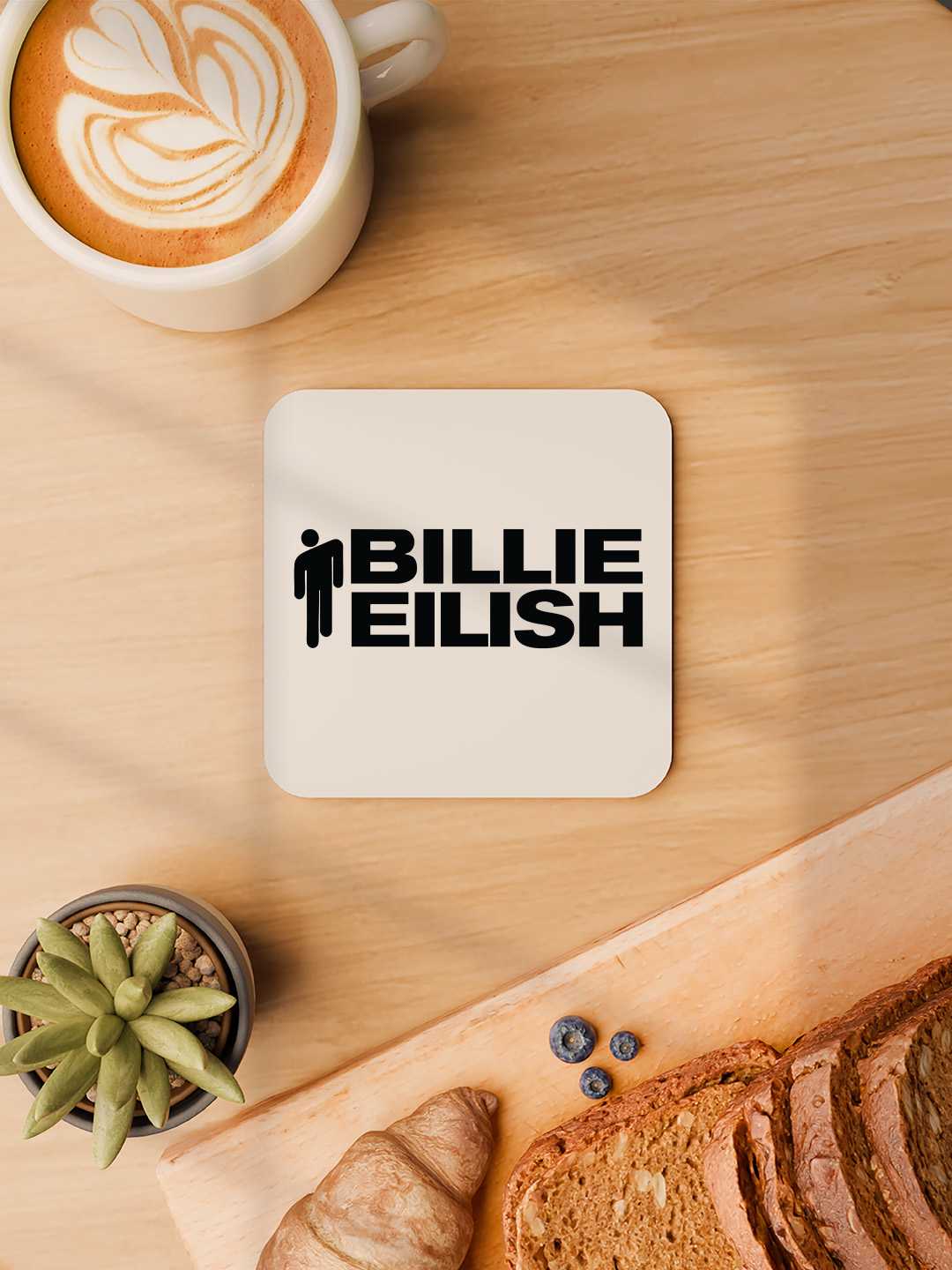 Billie Eilish Graphic Coasters - Pack of 6
