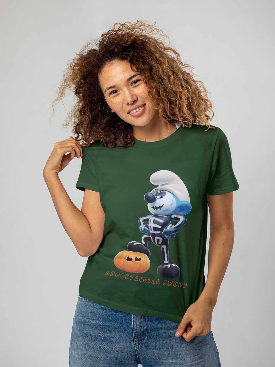 Spooktacular Smurf Regular Graphic Tee