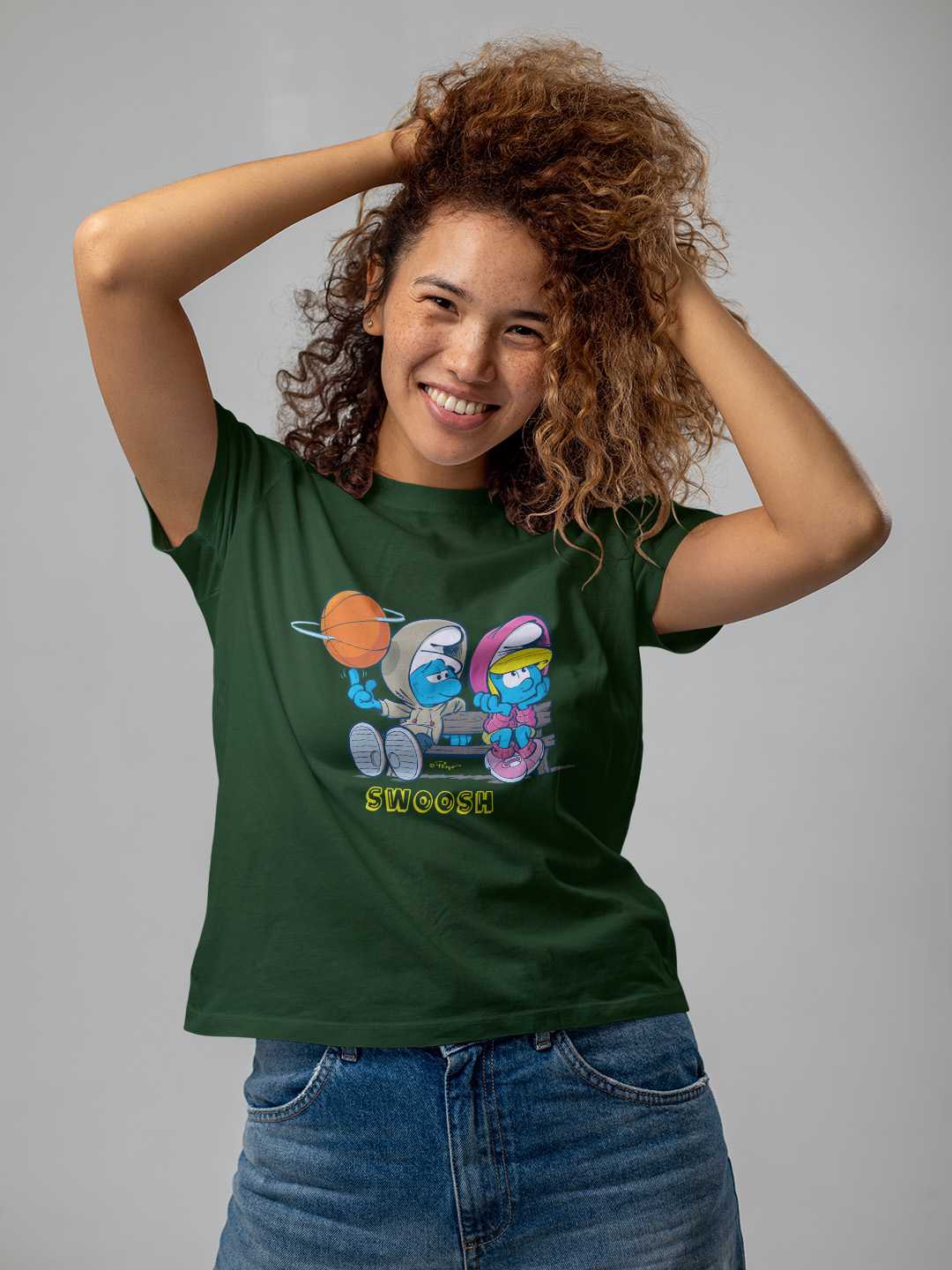 Swooosh Smurf Regular Graphic Tee