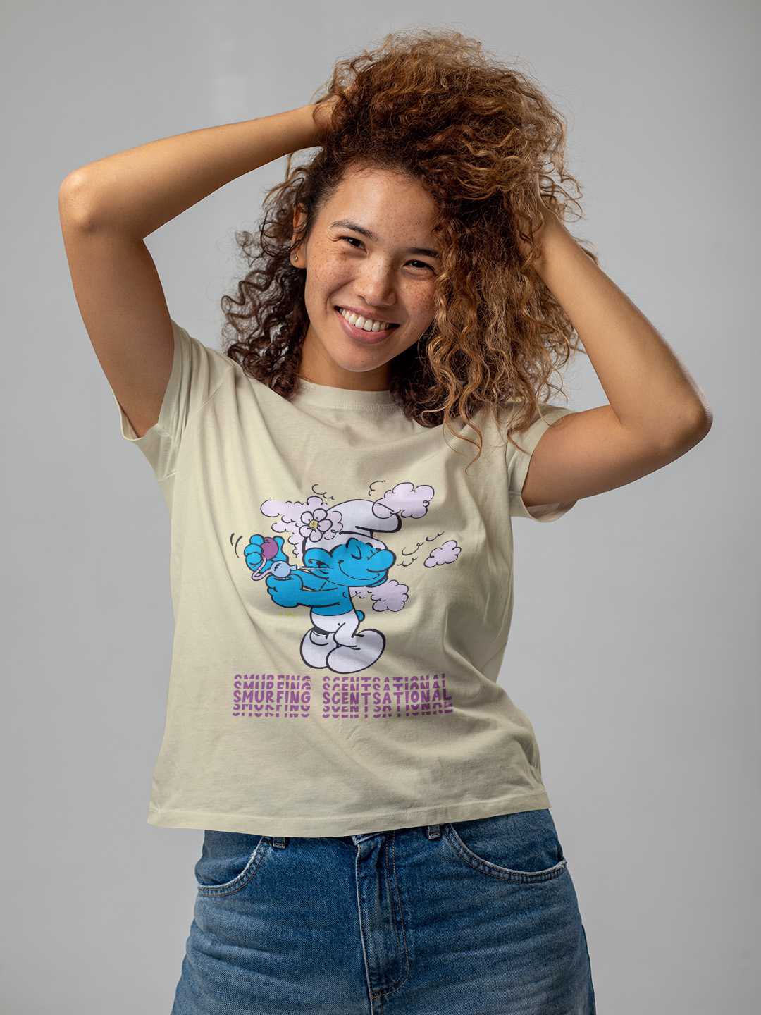 Smurfing Santsational Smurf Unisex Regular Tee