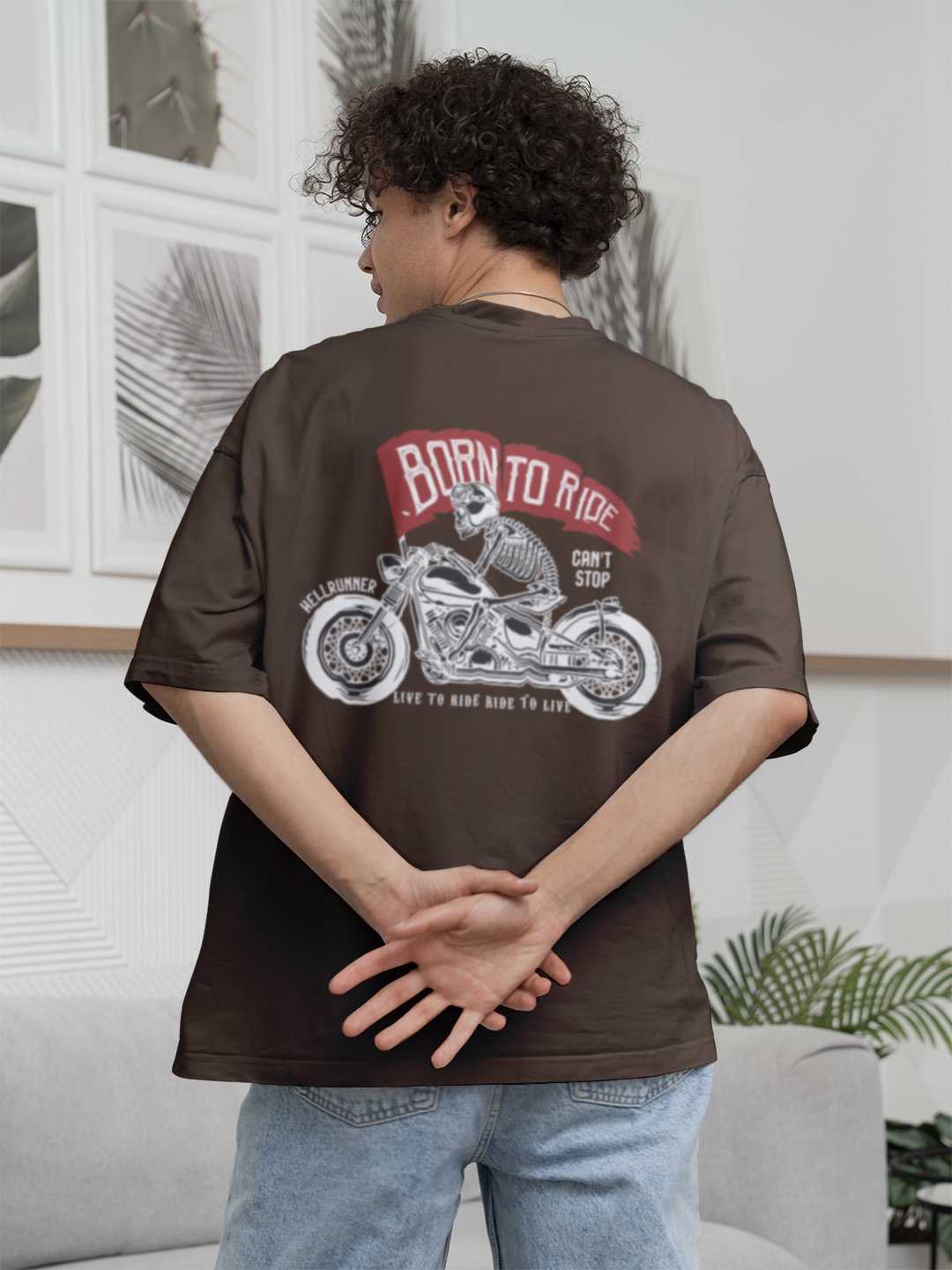 Born to Ride Oversized Tee