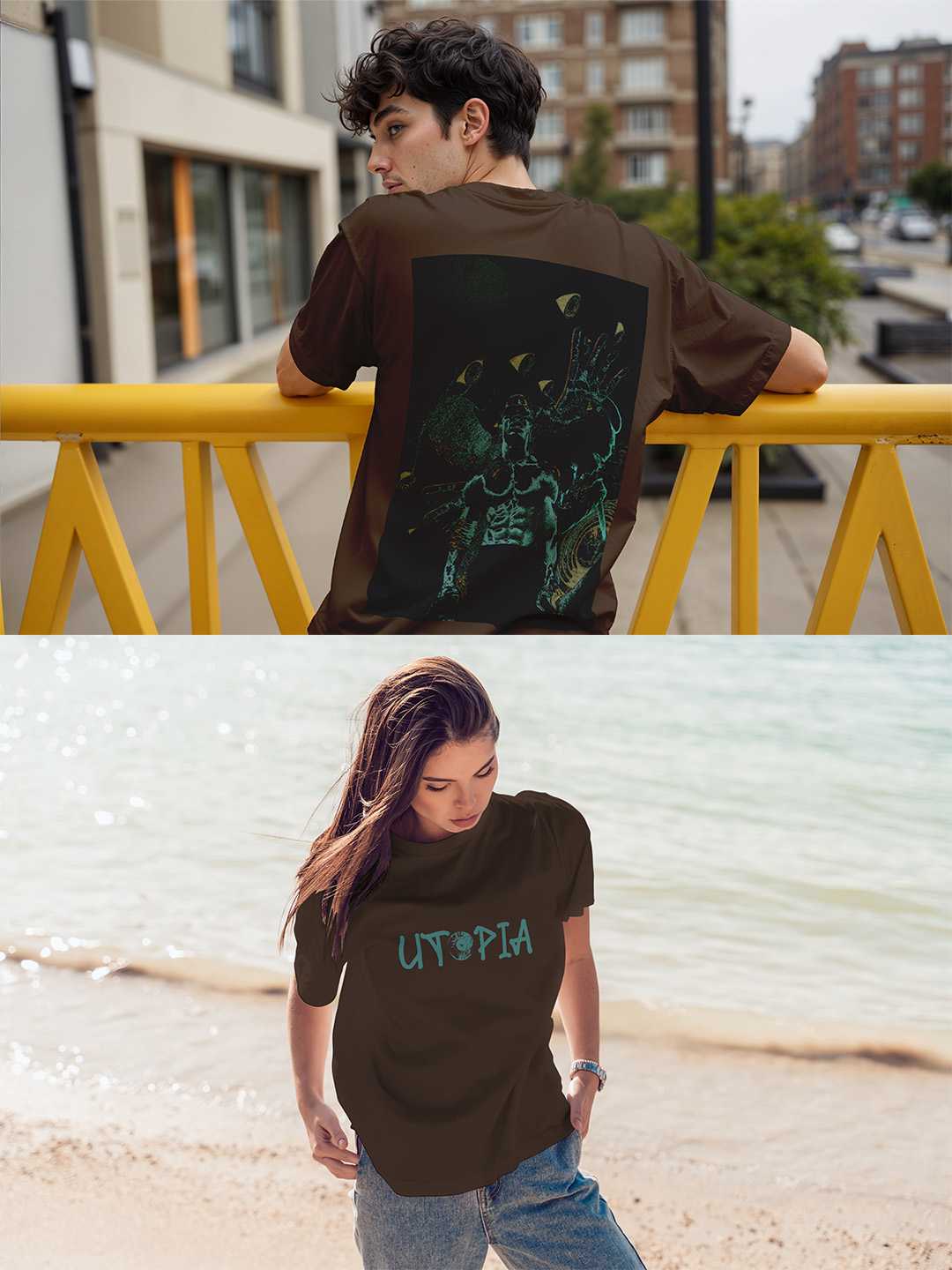 Utopia - Travis Scott Oversized Unisex Tees