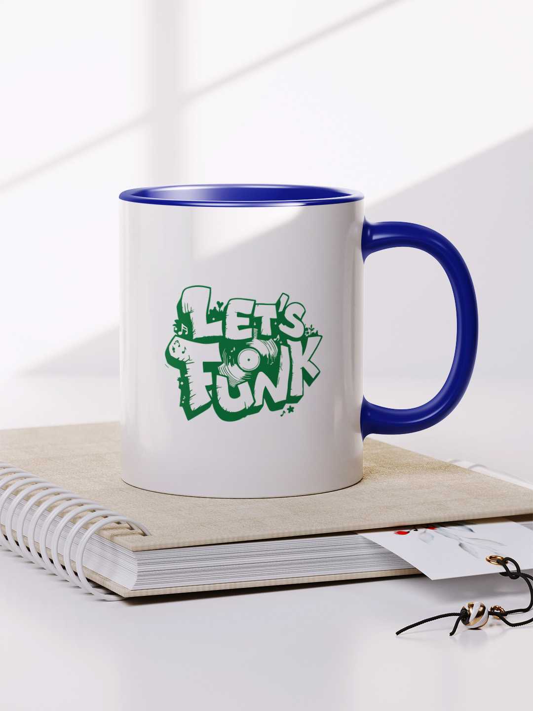 Let's Funk Music Ceramic Mug