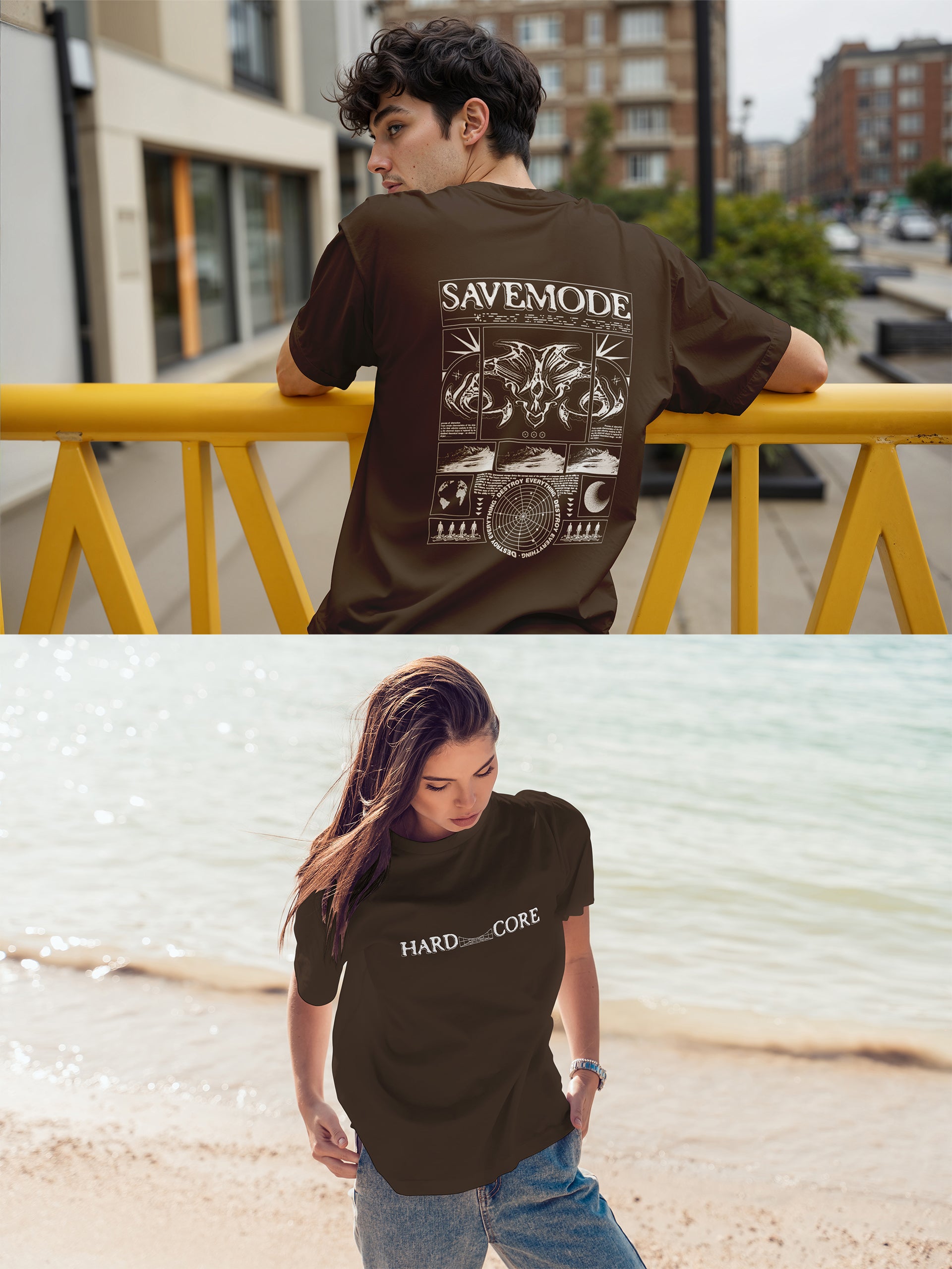 Hardcore Savemode Oversized Tee