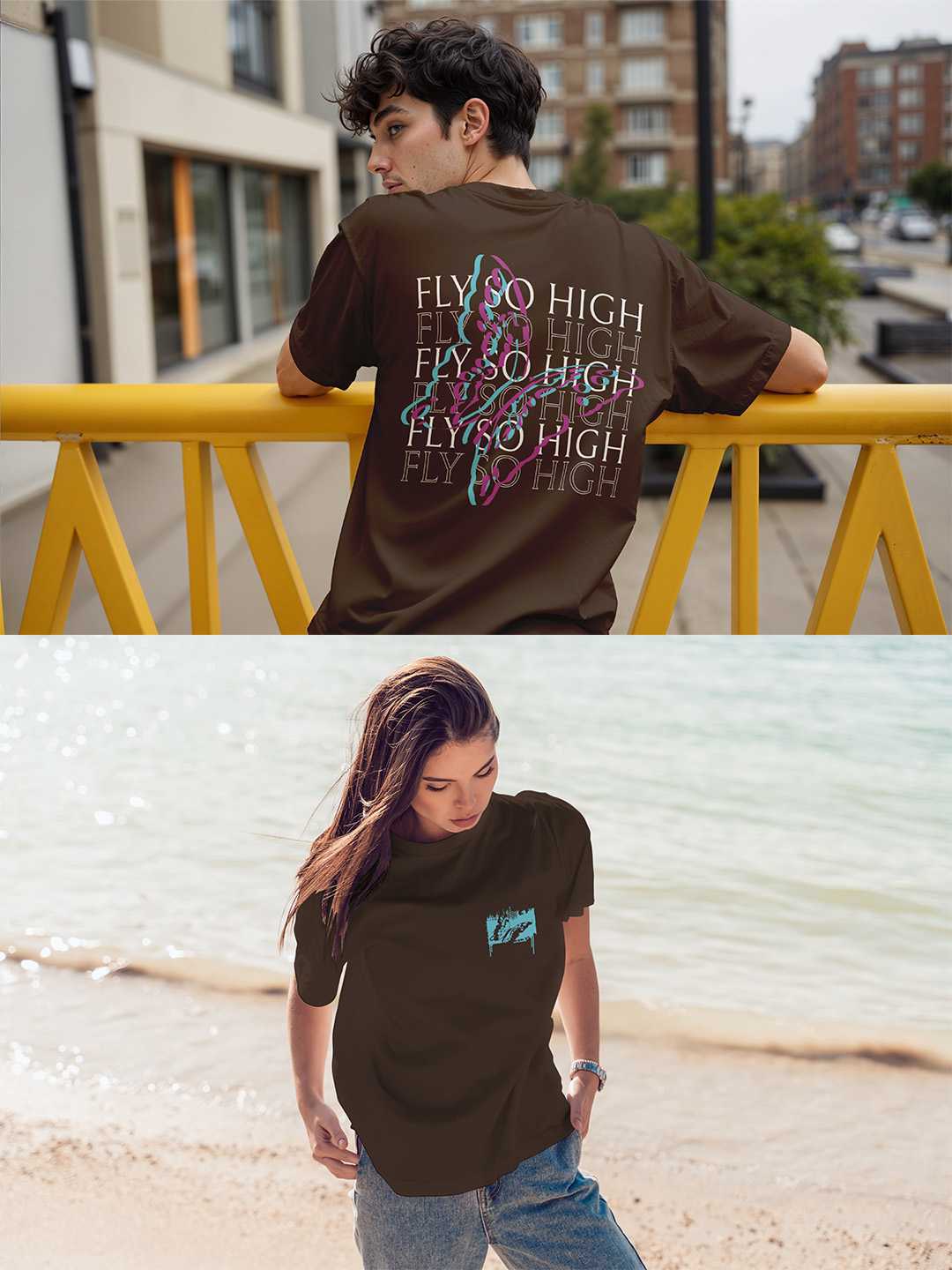 Fly So High Oversized Tee