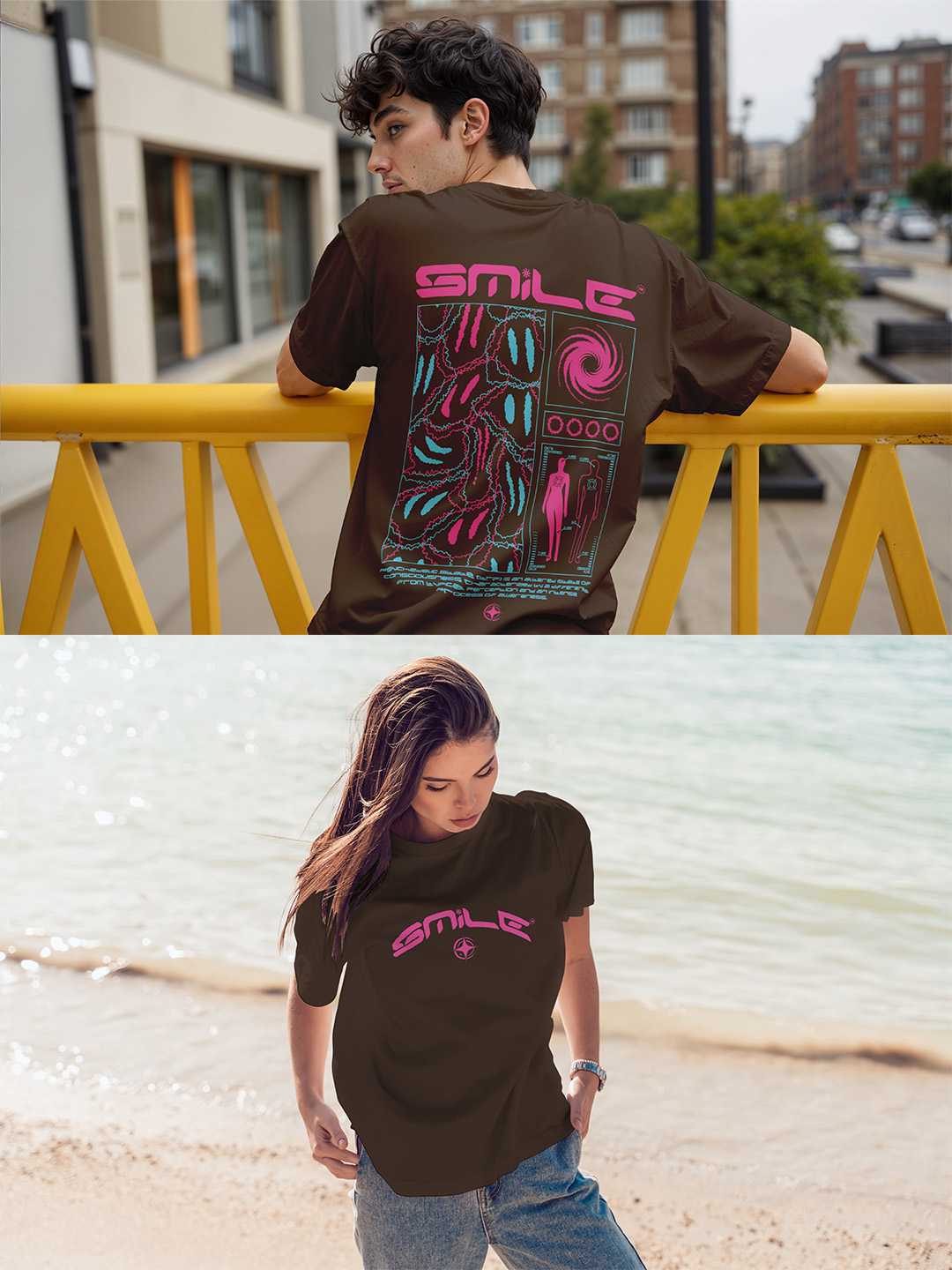 Smile Oversized Tee