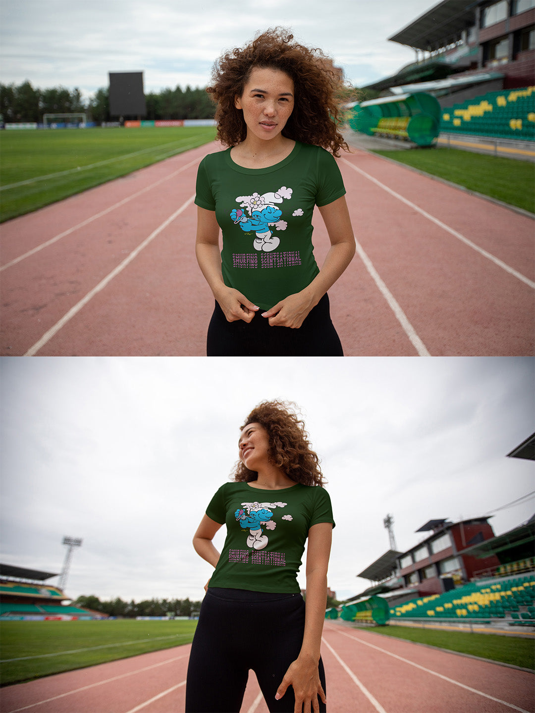 Scentsational Smurfs Regular Graphic Tee