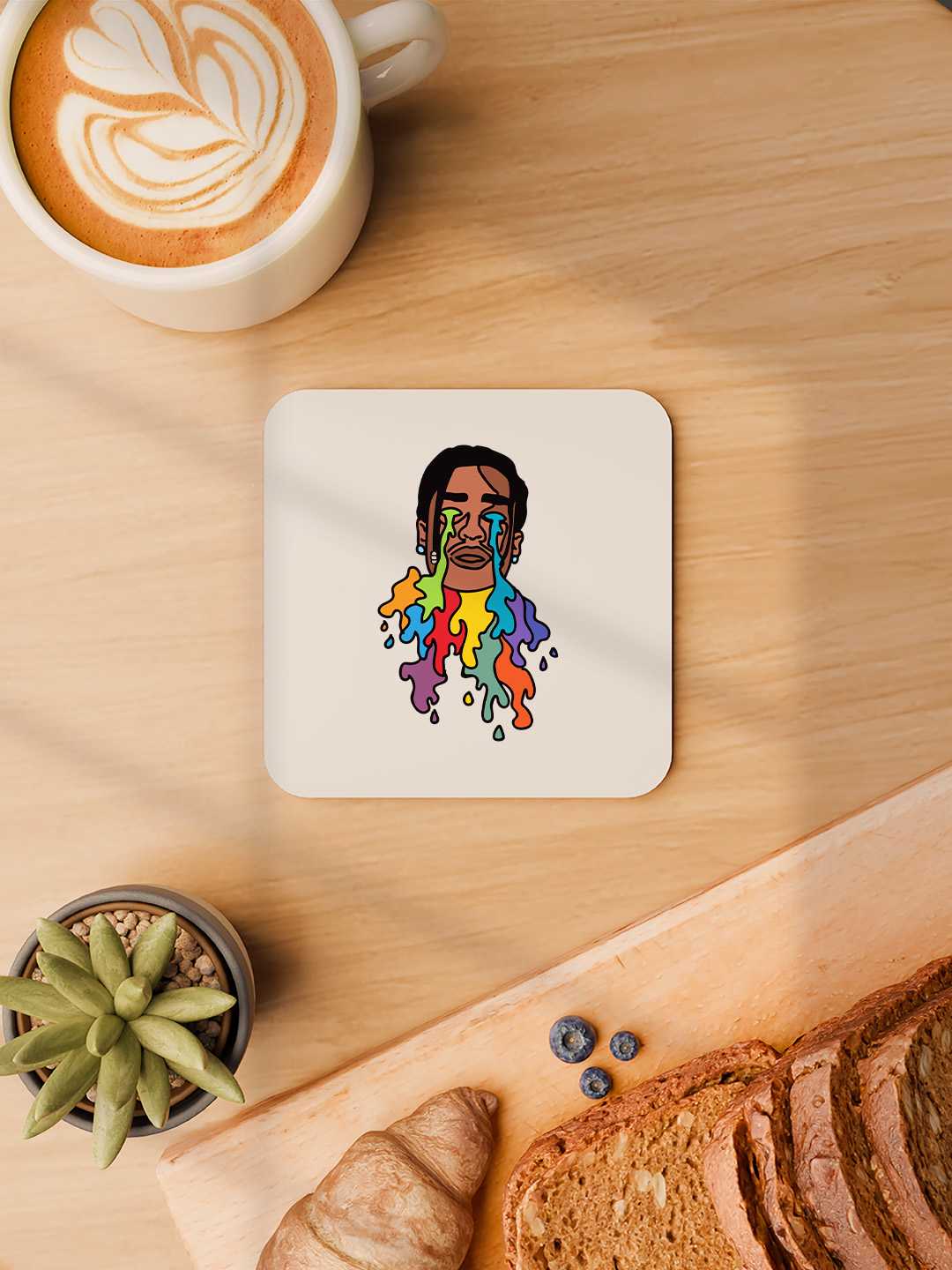 A$AP Rocky Graphic Coasters - Pack of 6