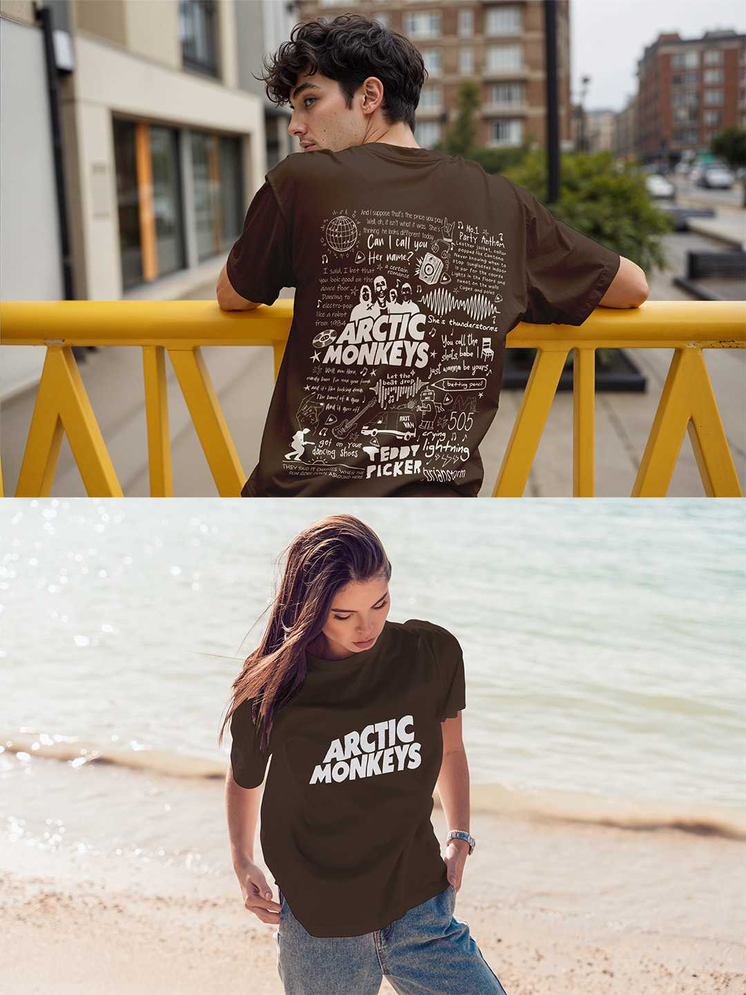 Arctic Monkeys Oversized Unisex Tee