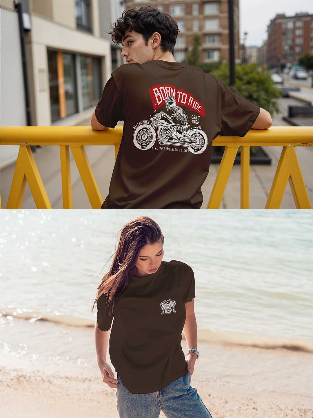 Born to Ride Oversized Tee