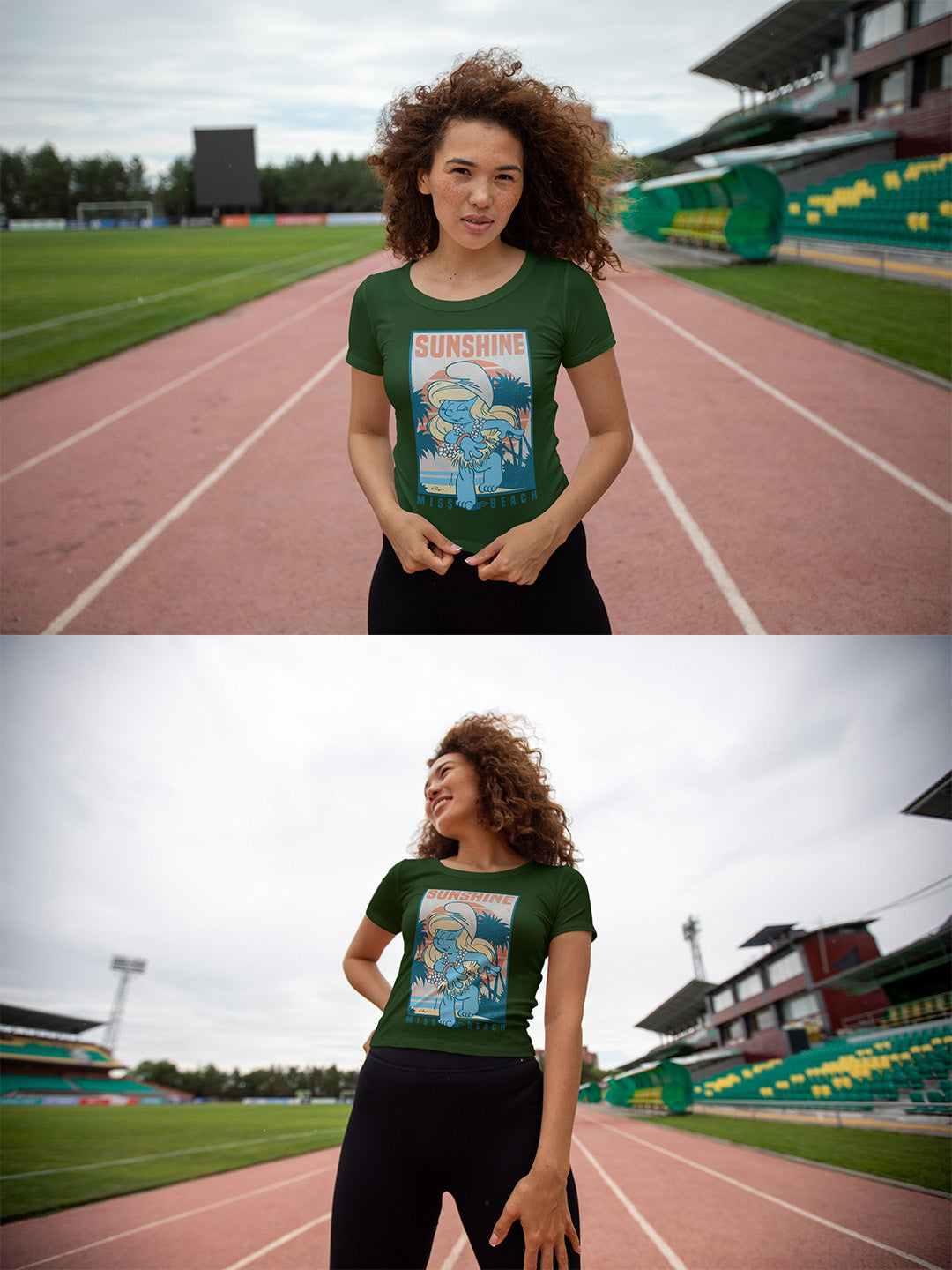 Miss Beach Sunshine Regular Graphic Tee