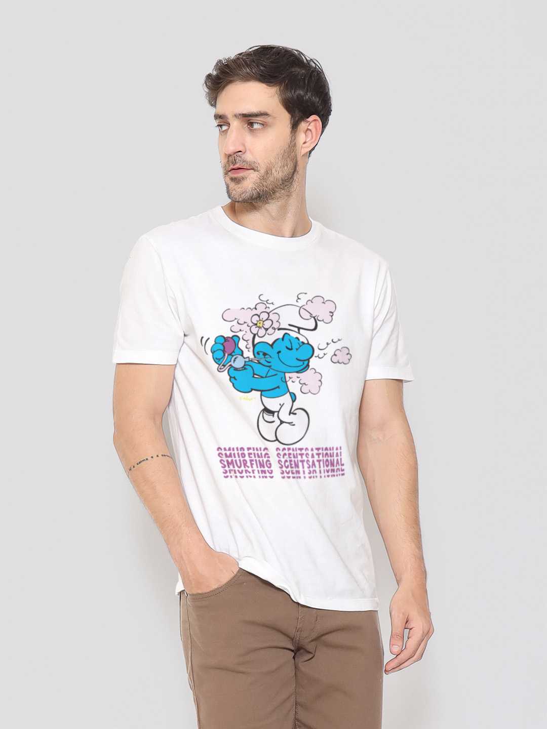 Smurfing Santsational Smurf Unisex Regular Tee