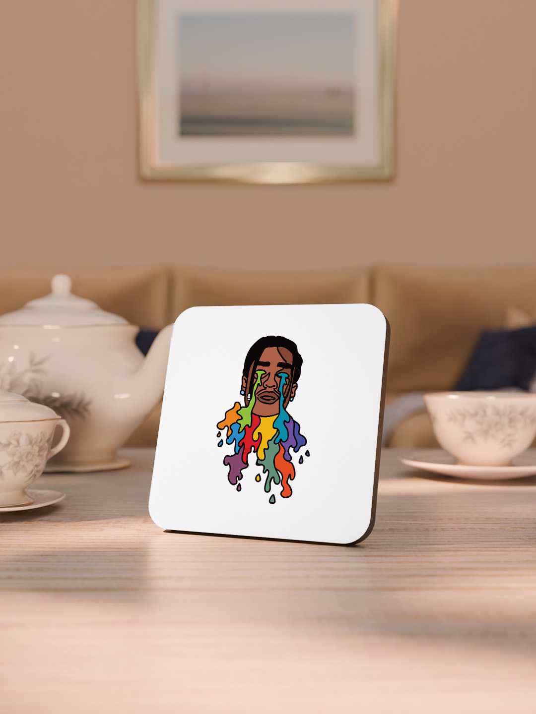 A$AP Rocky Graphic Coasters - Pack of 6