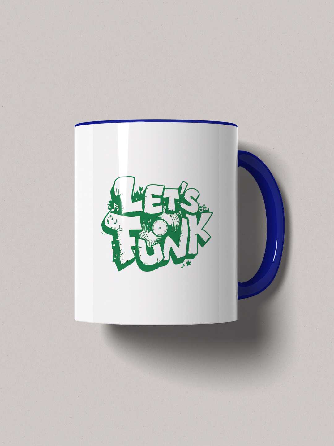 Let's Funk Music Ceramic Mug