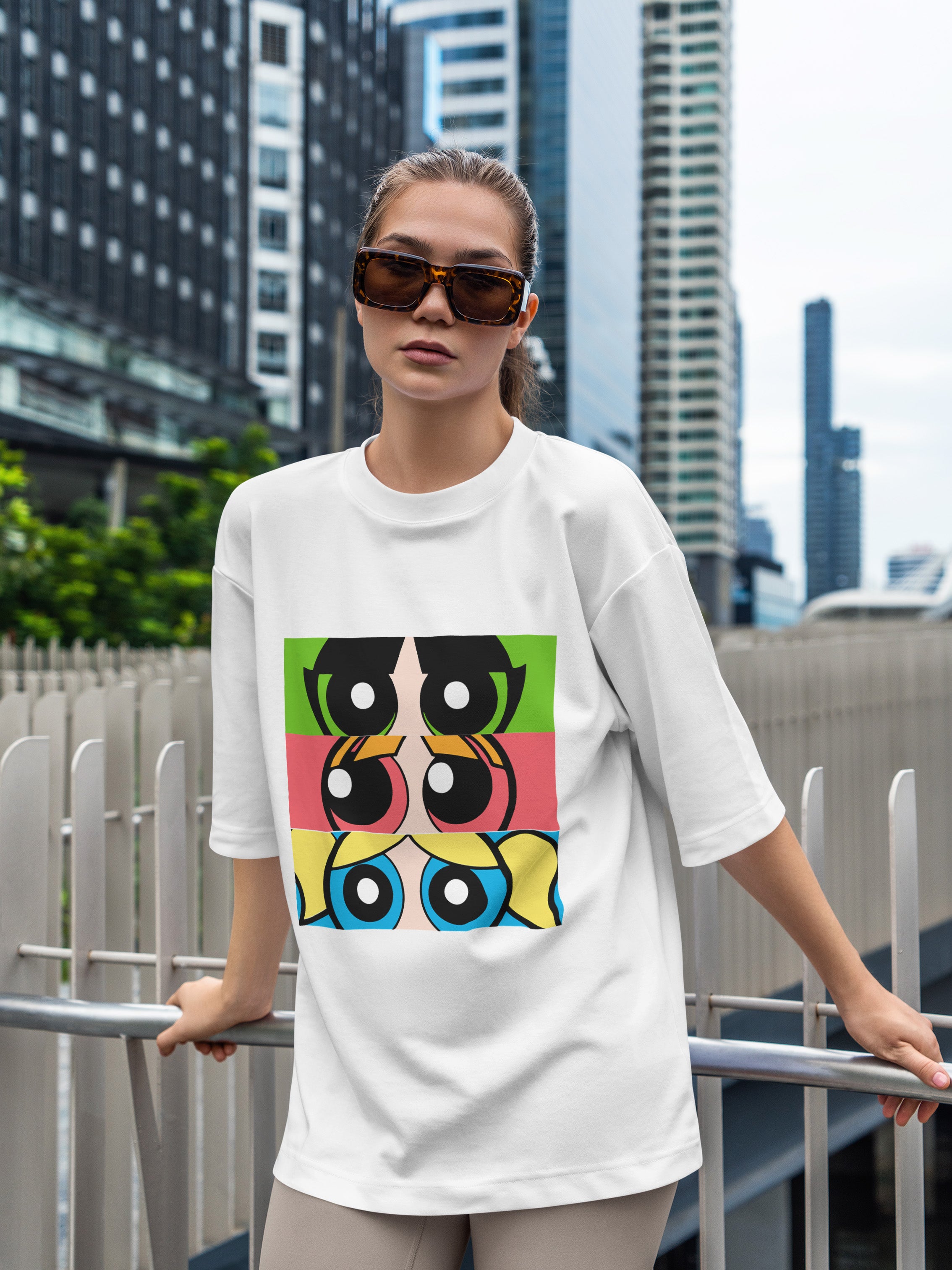 The Powerpuff Girls Oversized Tee