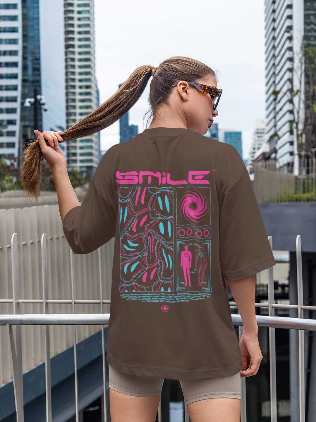 Smile Oversized Tee