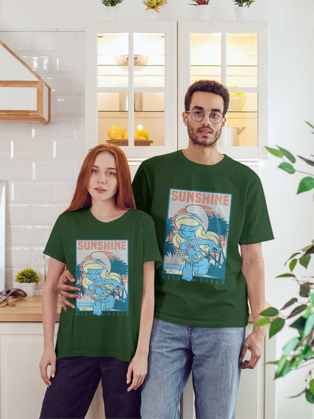 Miss Beach Sunshine Regular Graphic Tee