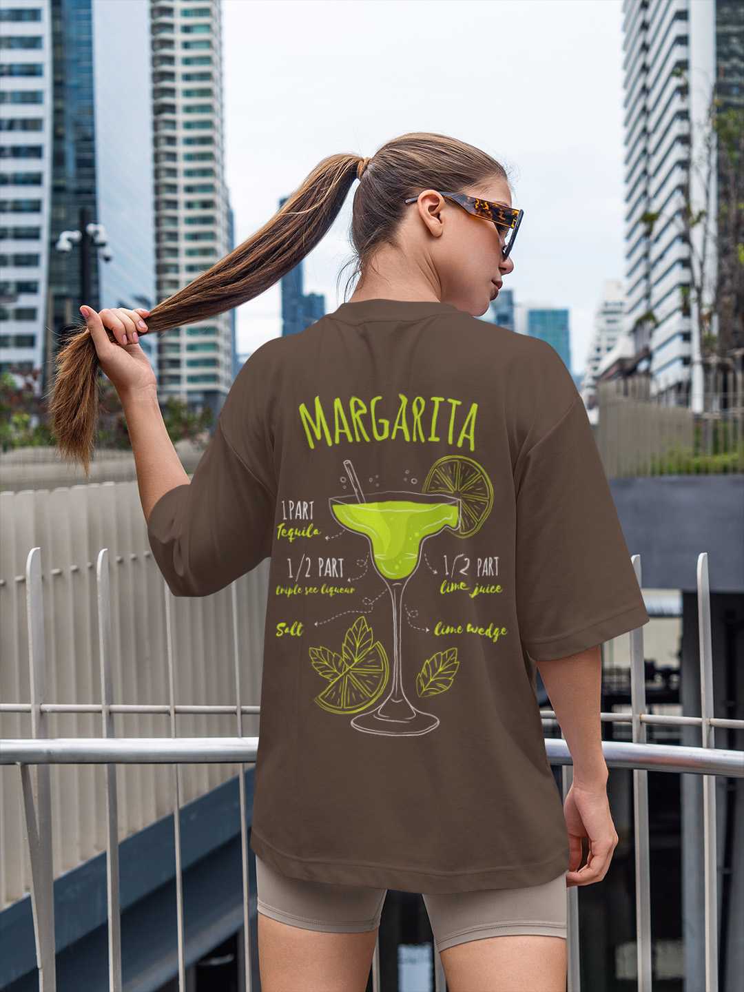 I Need A Huge Margarita Oversized Tee