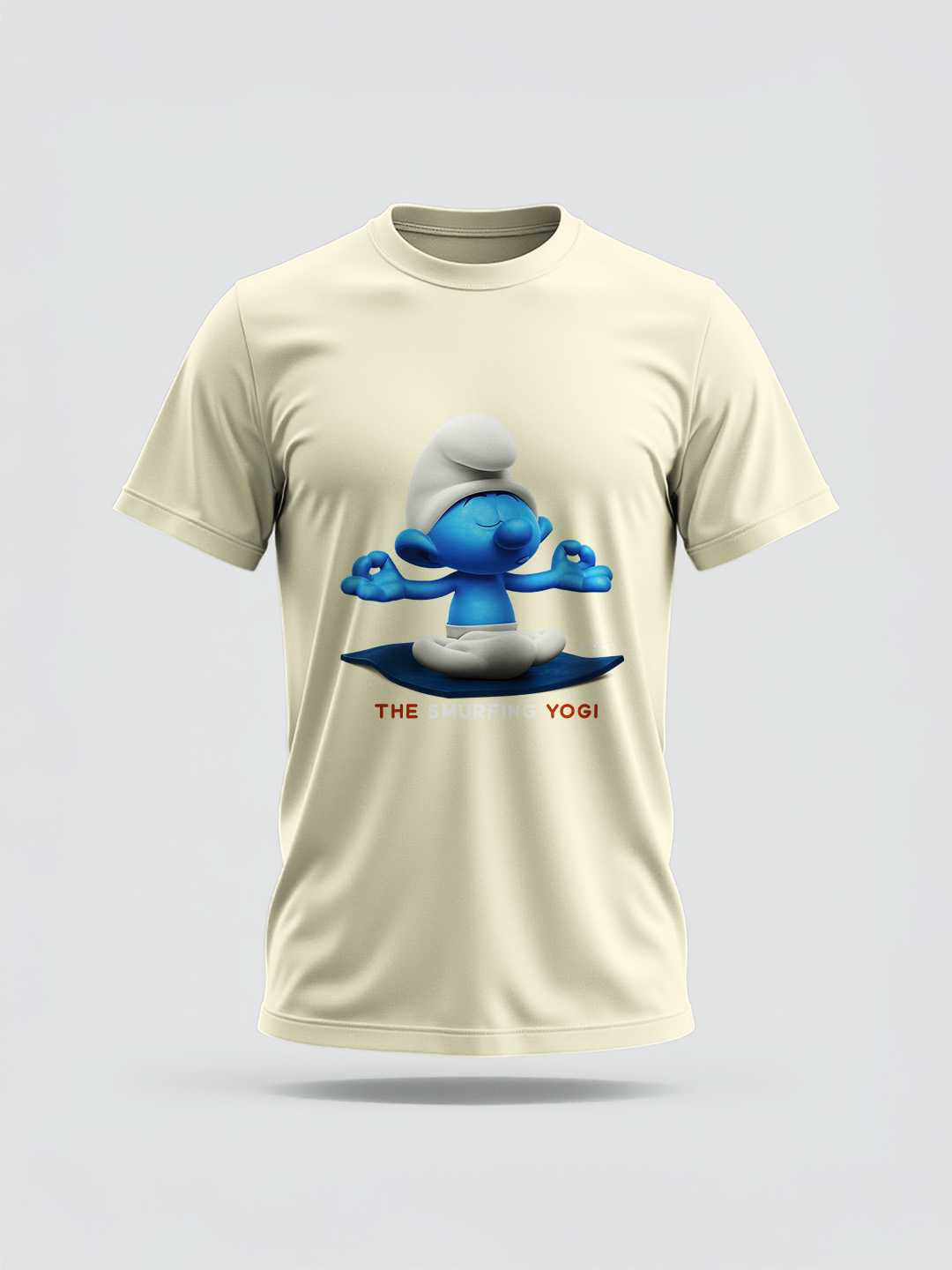 The Smurfing Yogi Regular Graphic Tee
