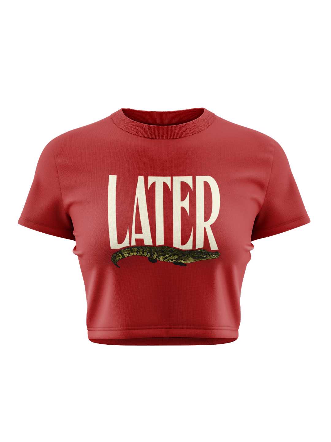 Later Aligator Graphic Baby Tee