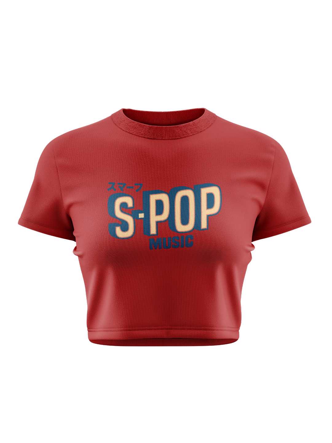 S-Pop Smurfs Graphic Baby Tee