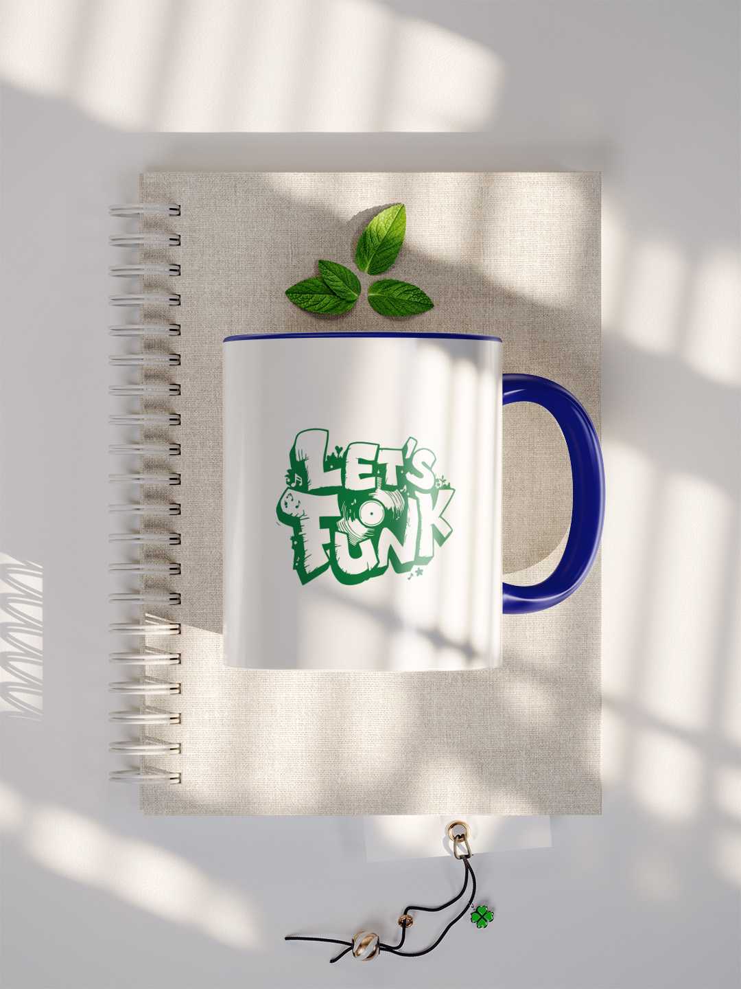 Let's Funk Music Ceramic Mug