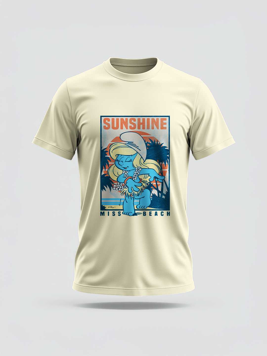 Miss Beach Sunshine Regular Graphic Tee