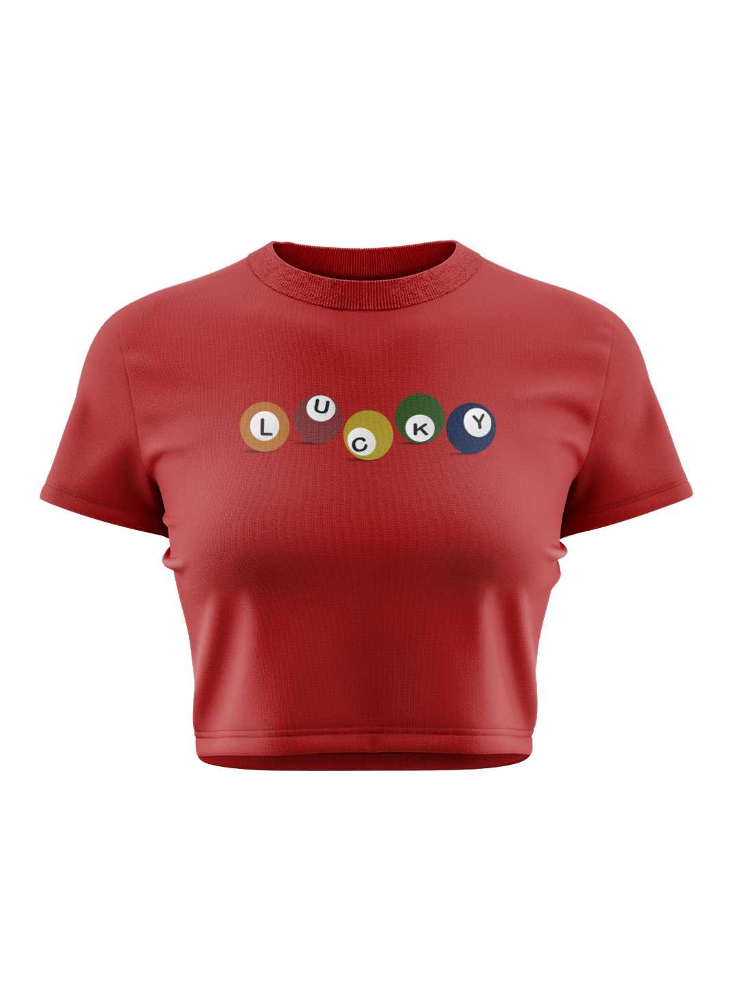 Lucky Snooker Graphic Baby Tee