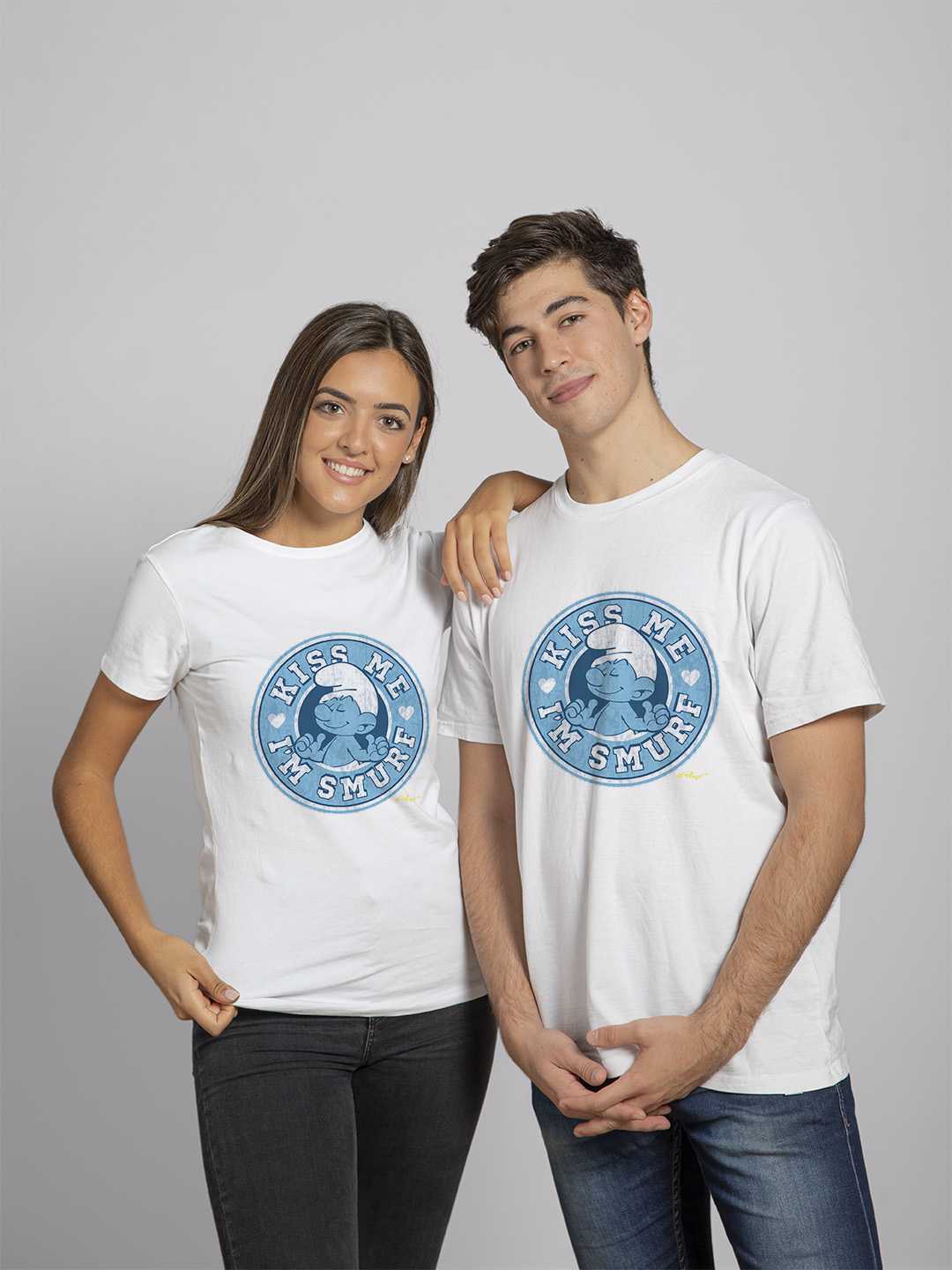 Kiss Me Smurf Unisex Regular Tee