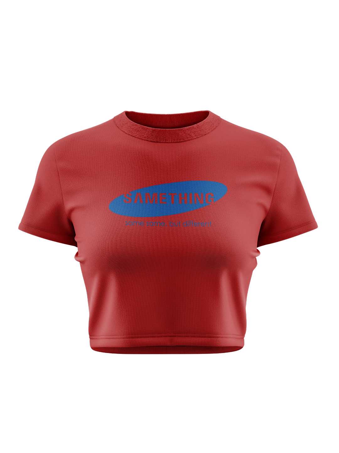 Samething Graphic Baby Tee