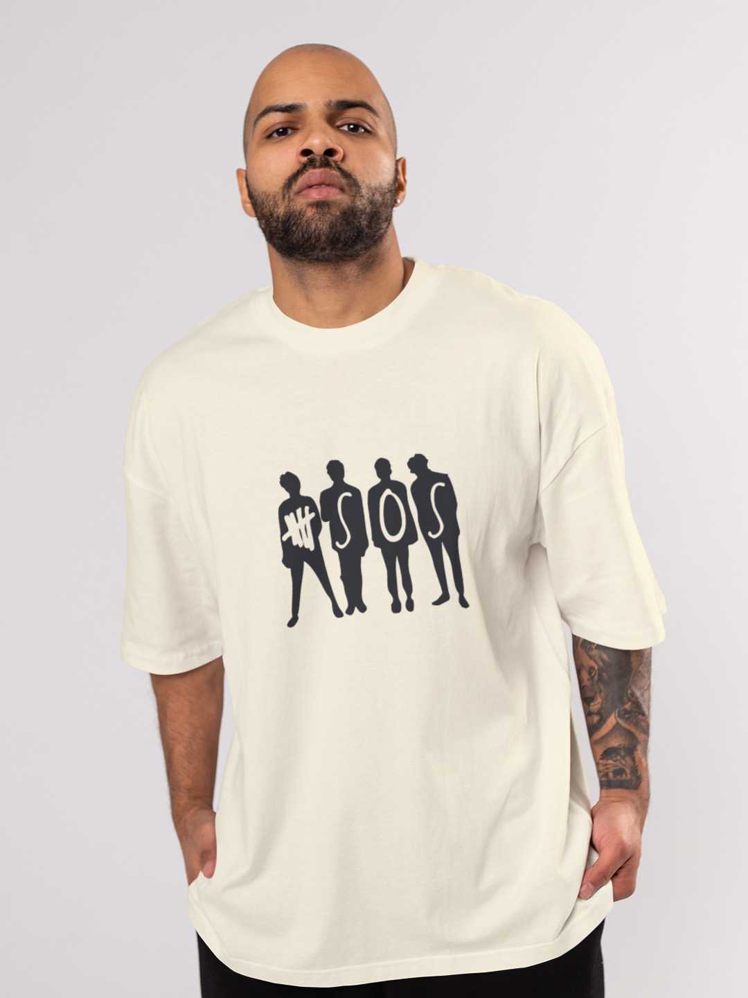 5 Seconds of Summer Oversized Unisex Tee
