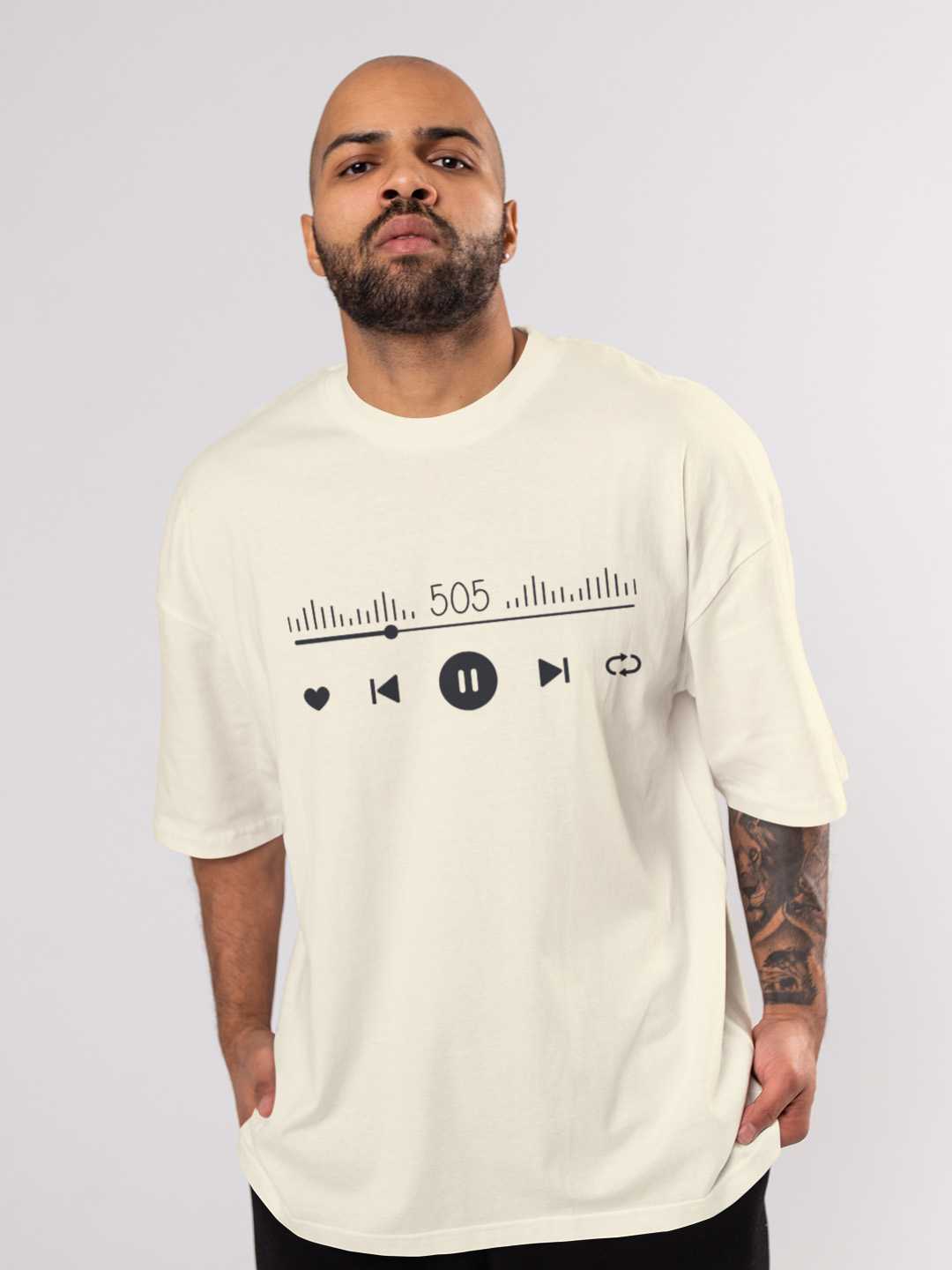 505 - Arctic Monkeys Music Oversized Unisex Tee