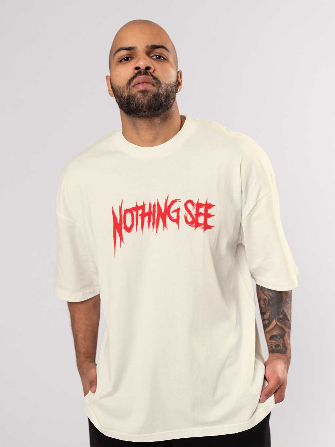 Nothing See Oversized Tee
