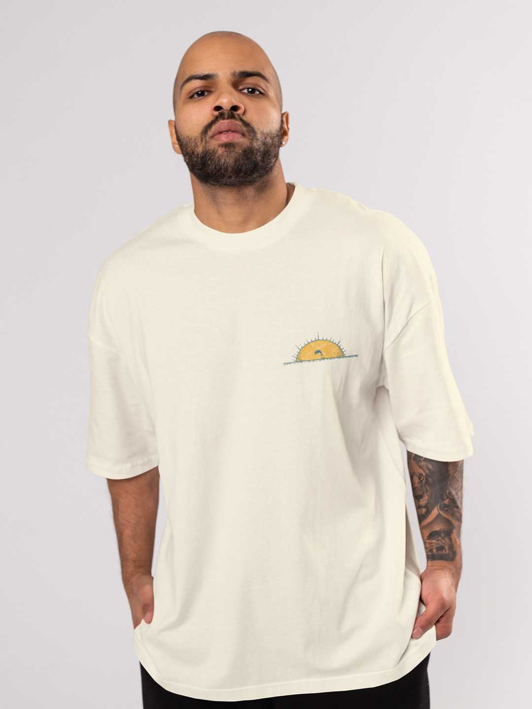 Let The Sea Set You Free Oversized Tee