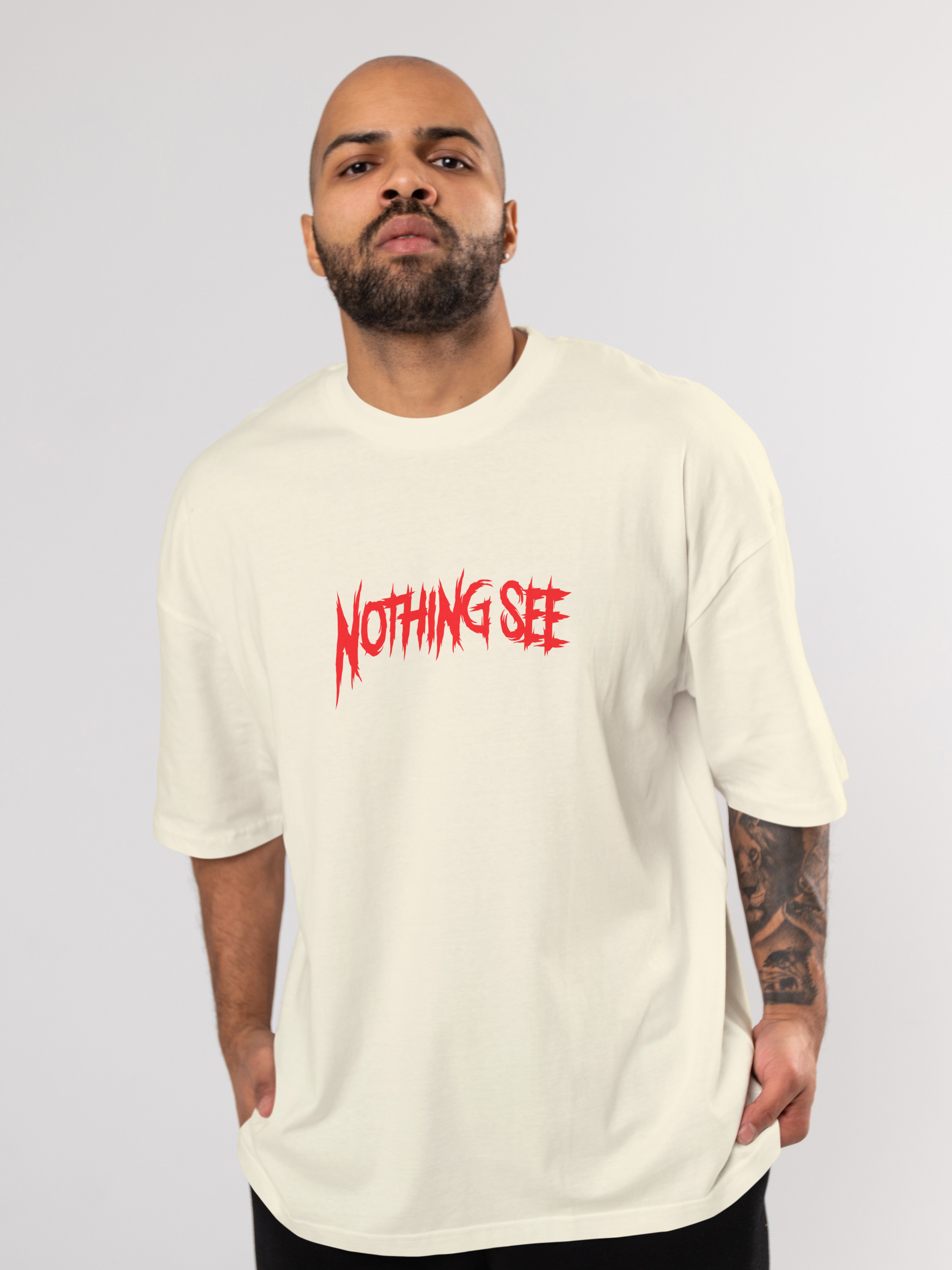 Nothing See Oversized Tee