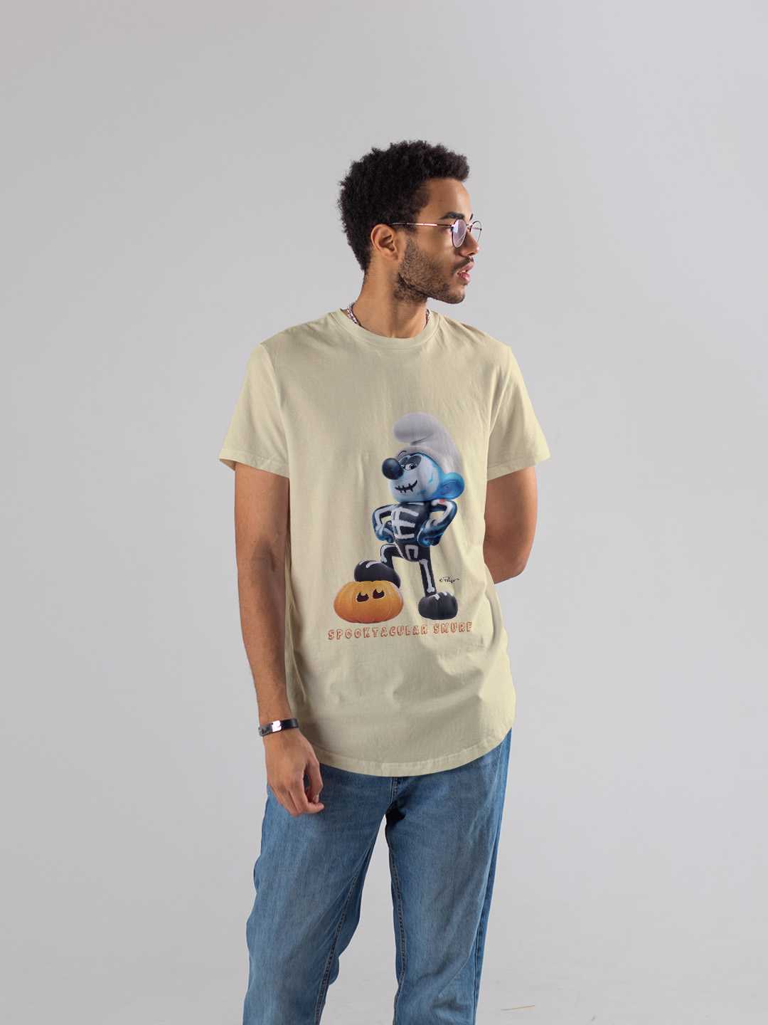 Spooktacular Smurf Regular Graphic Tee