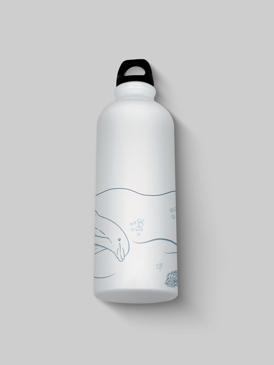 Dolphin Art Graphic Metal Bottle
