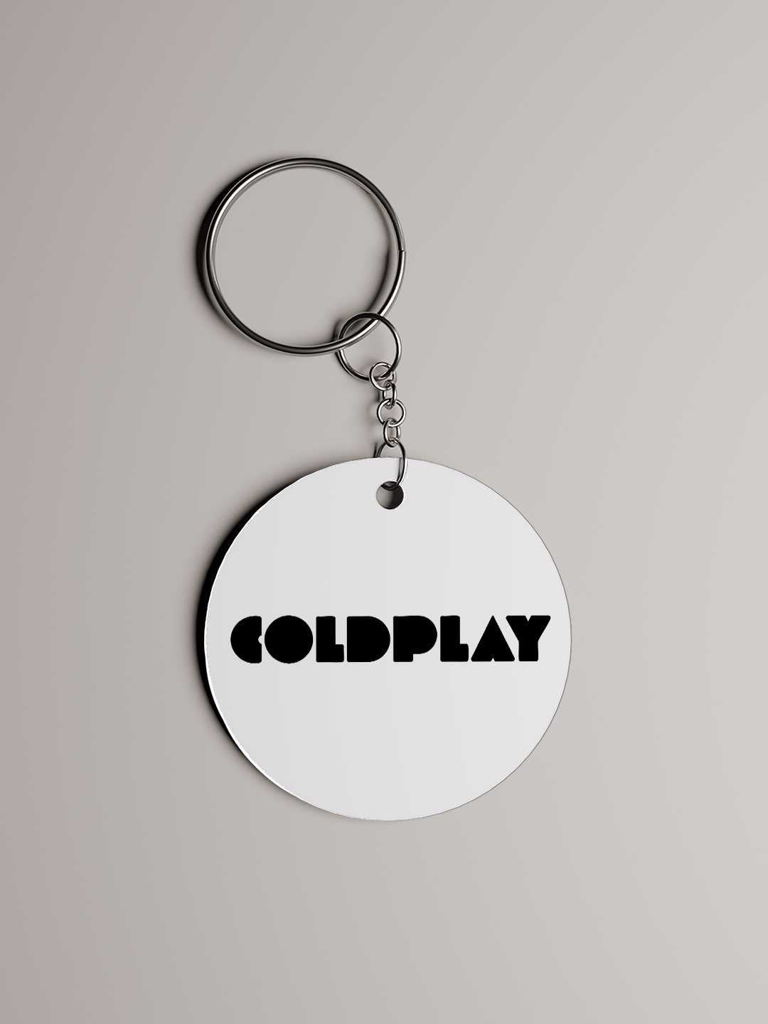 Coldplay Graphic Keychain