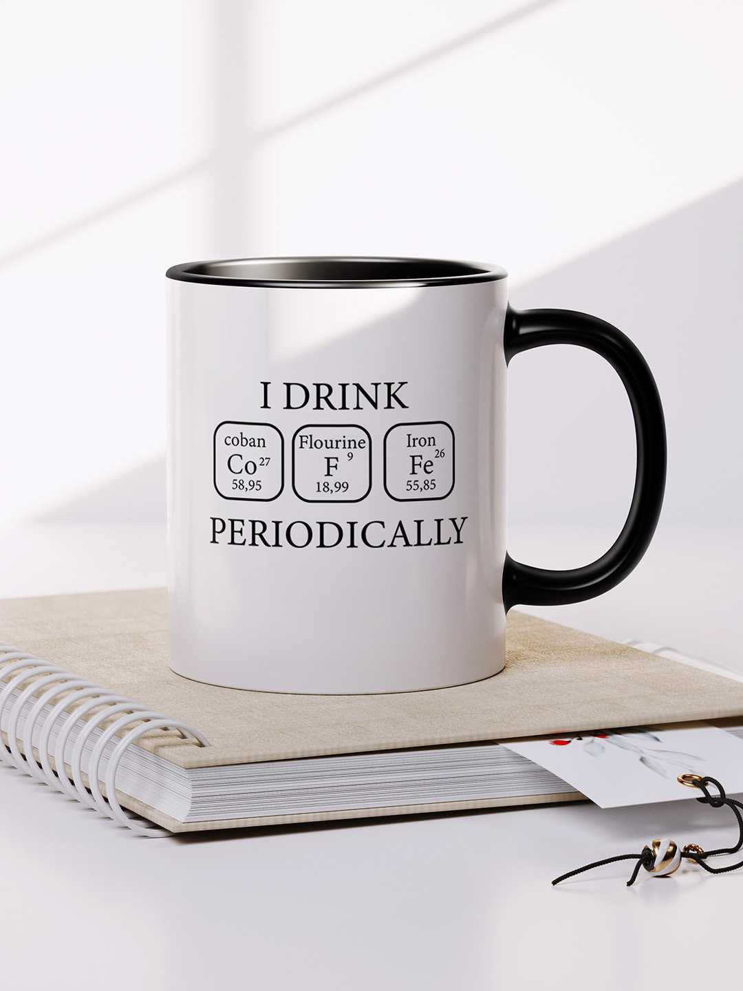I DRINK PERIODORICALLY Graphic Printed Ceramic Mug