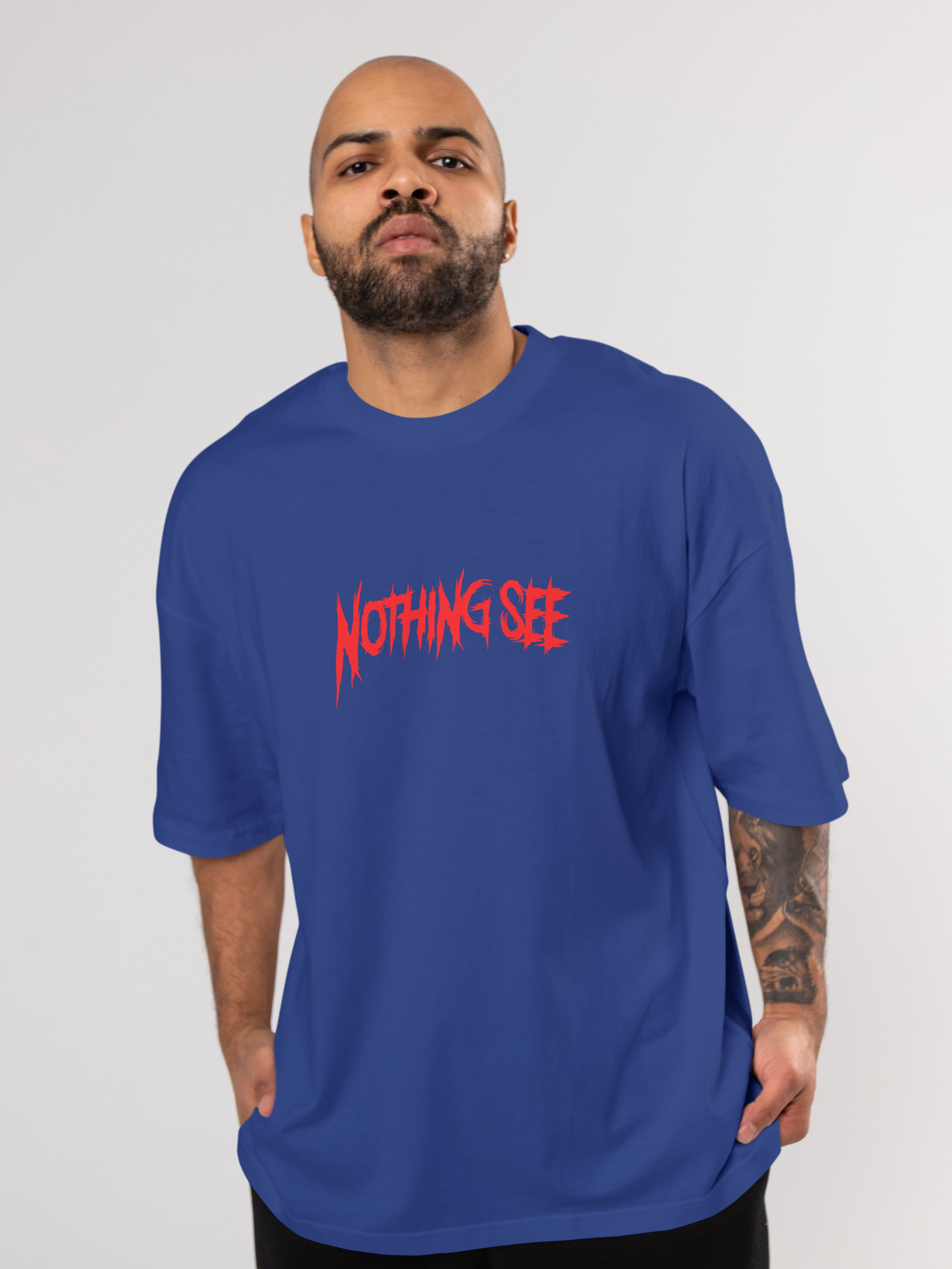 Nothing See Oversized Tee