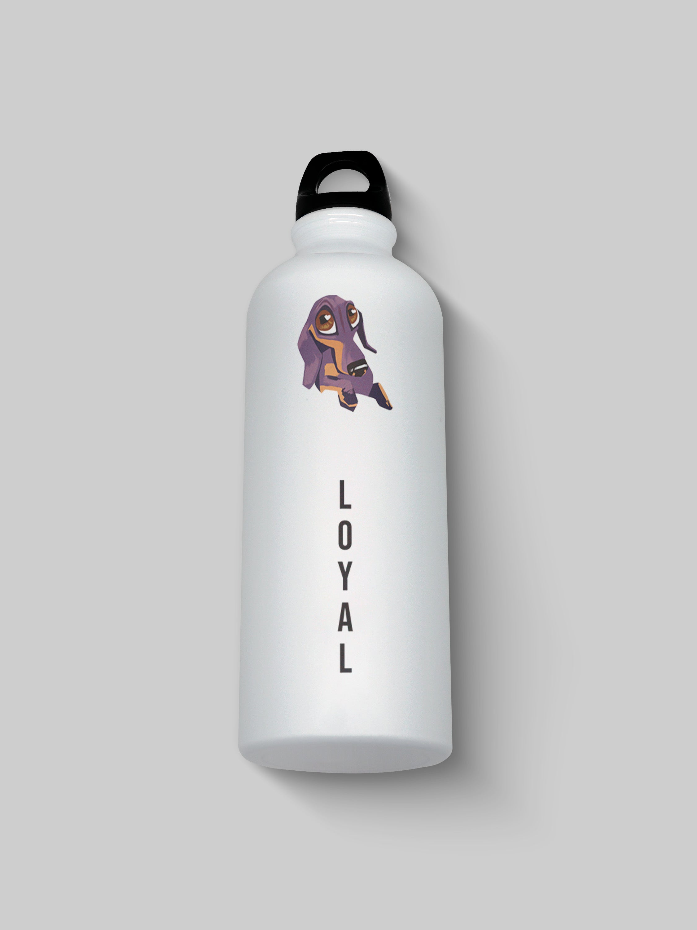 Loyal Graphic Metal Bottle