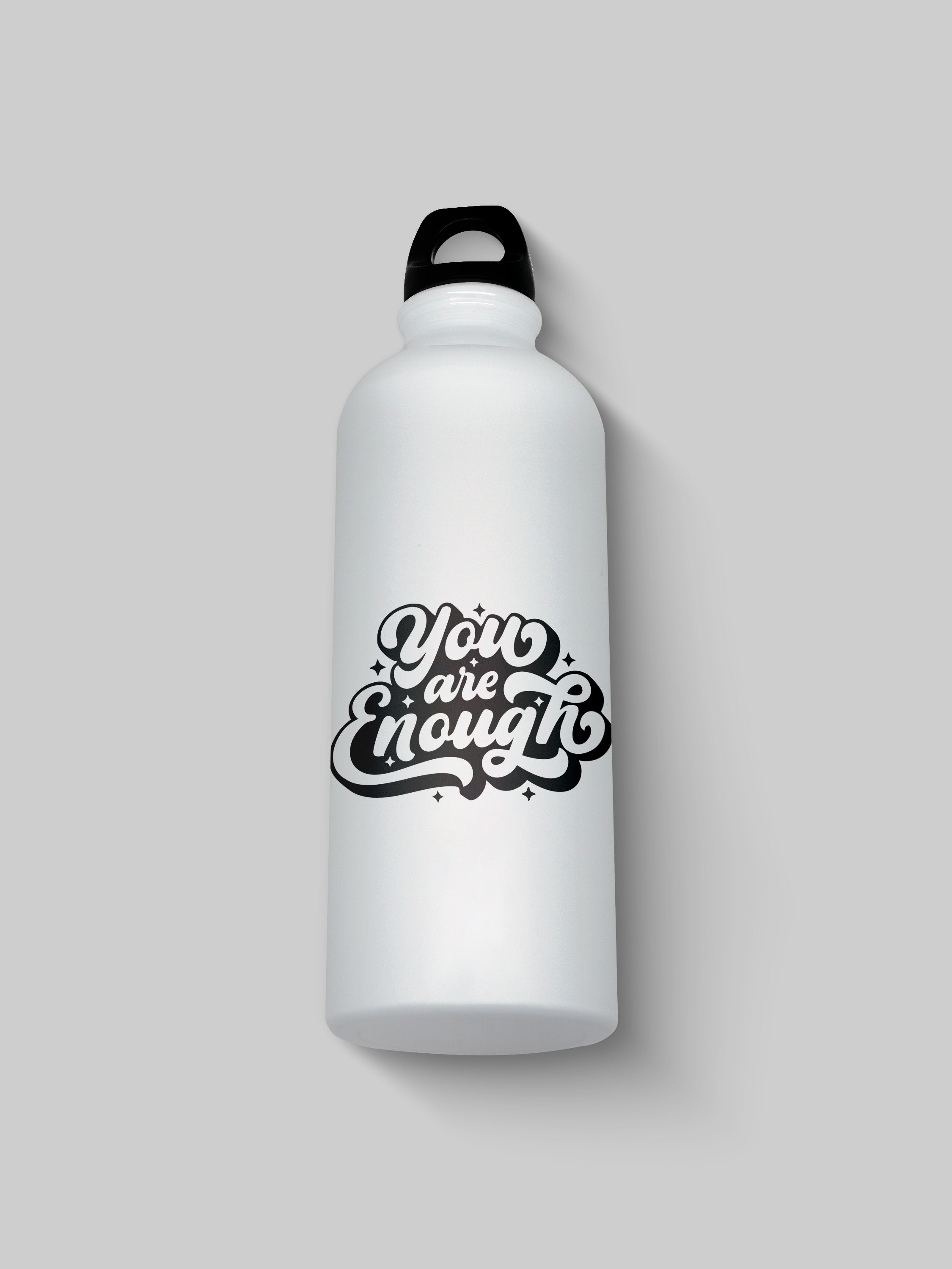 You are enough Graphic Metal Bottle