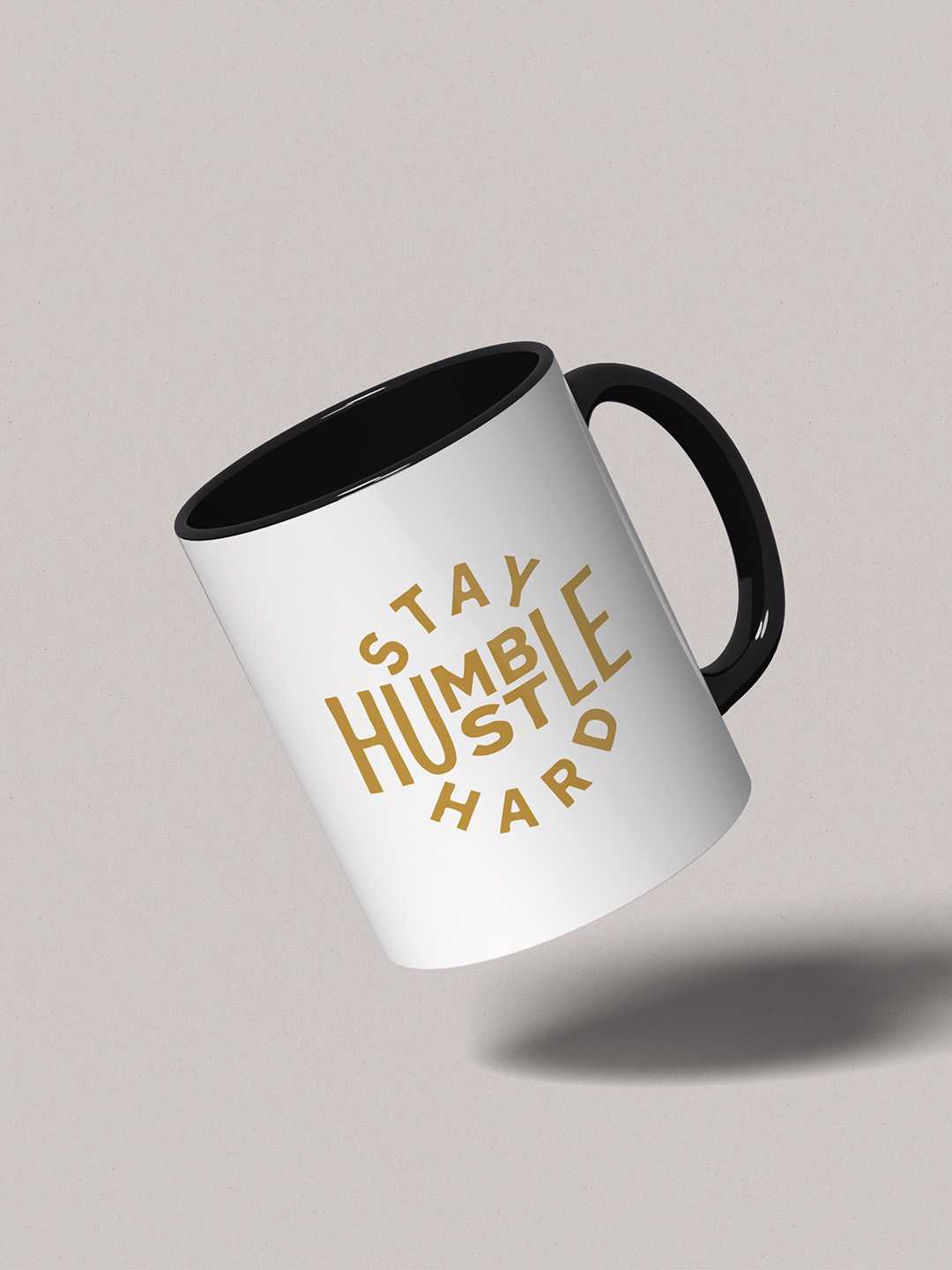 STAY HUMBLE Graphic Printed Ceramic Mug