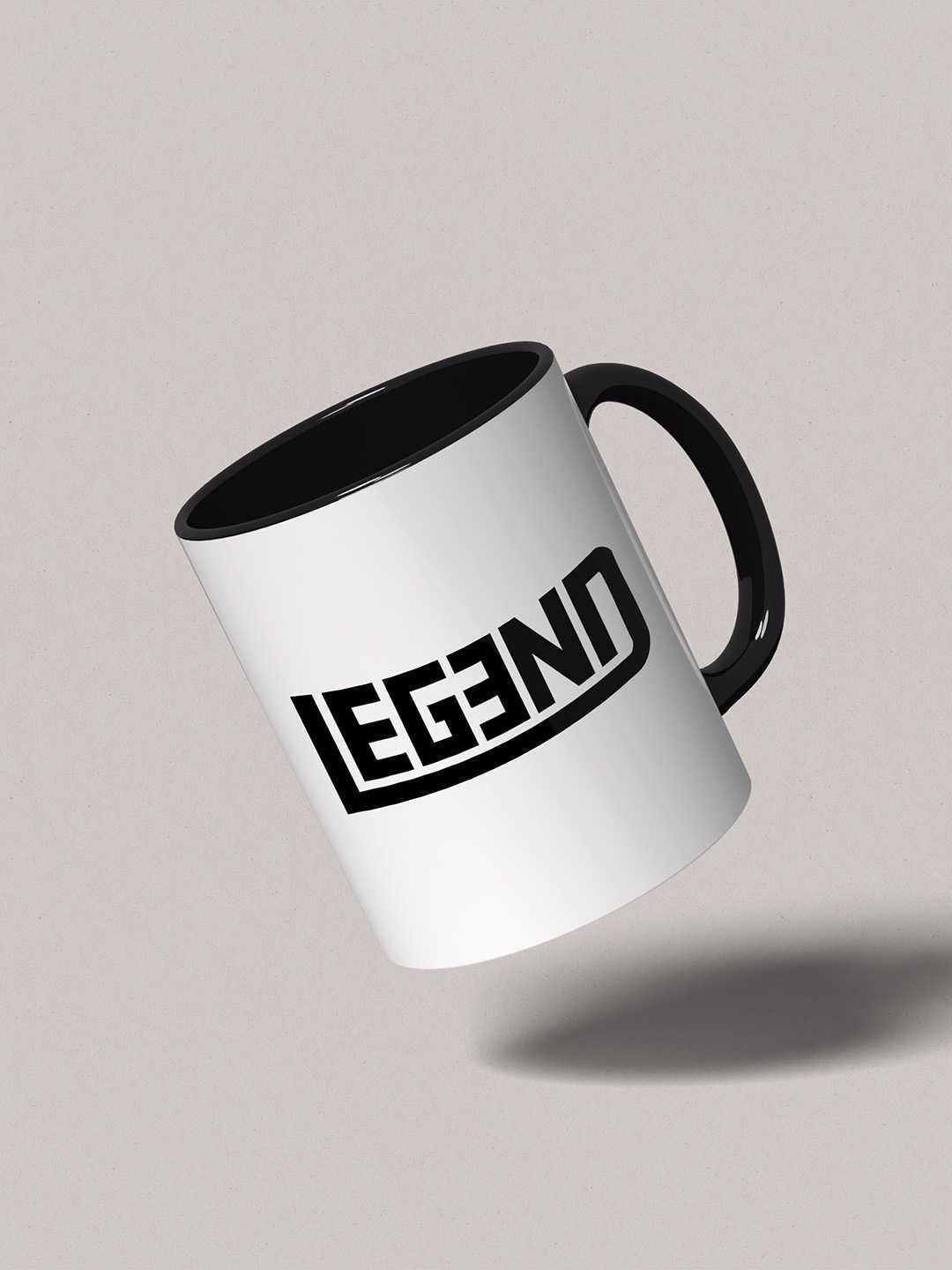 LEGEND Graphic Printed Ceramic Mug