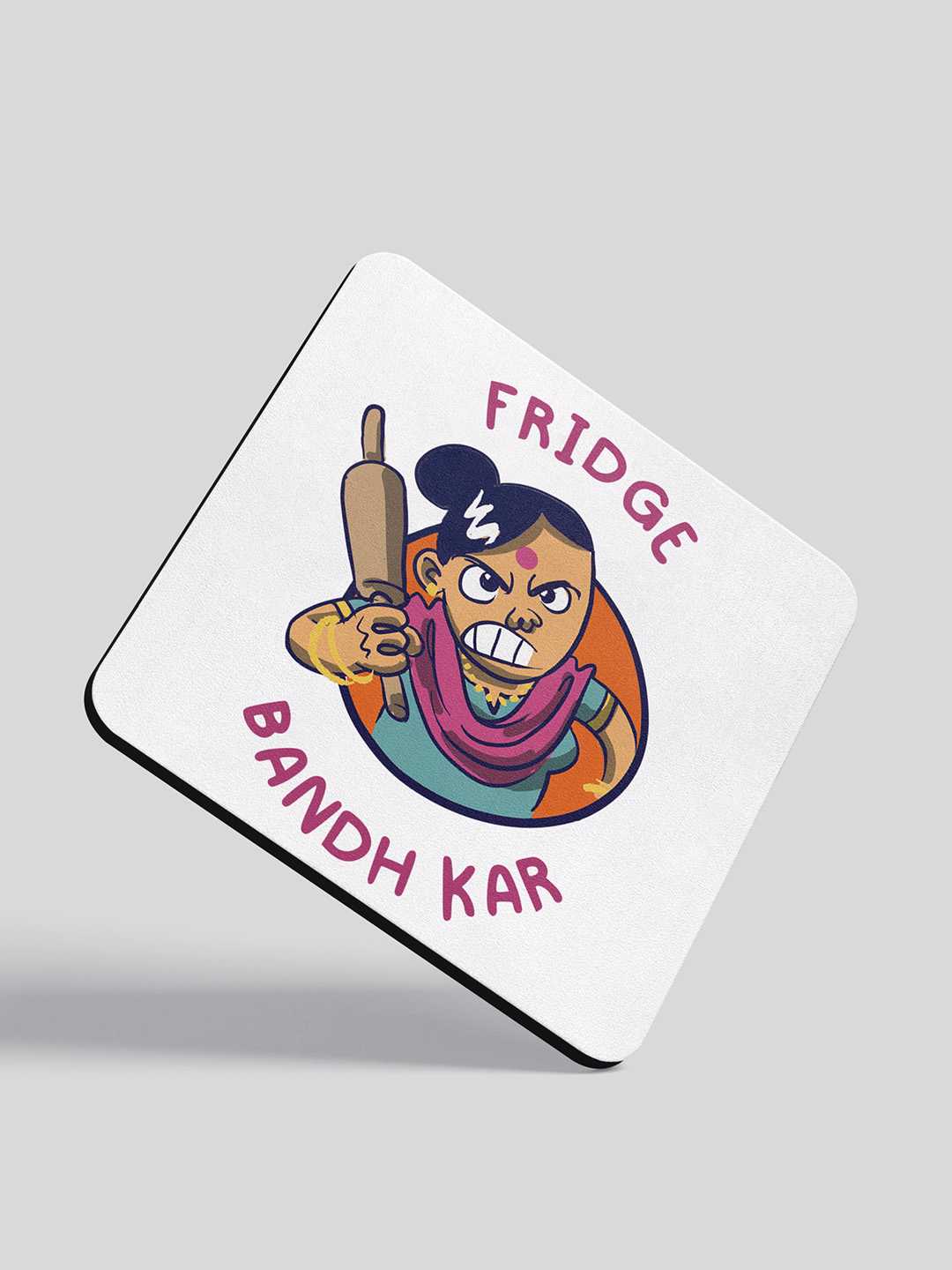 Fridge Bandh Kar Graphic Fridge Magnet