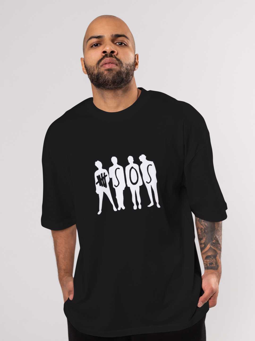 5 Seconds of Summer Oversized Unisex Tee