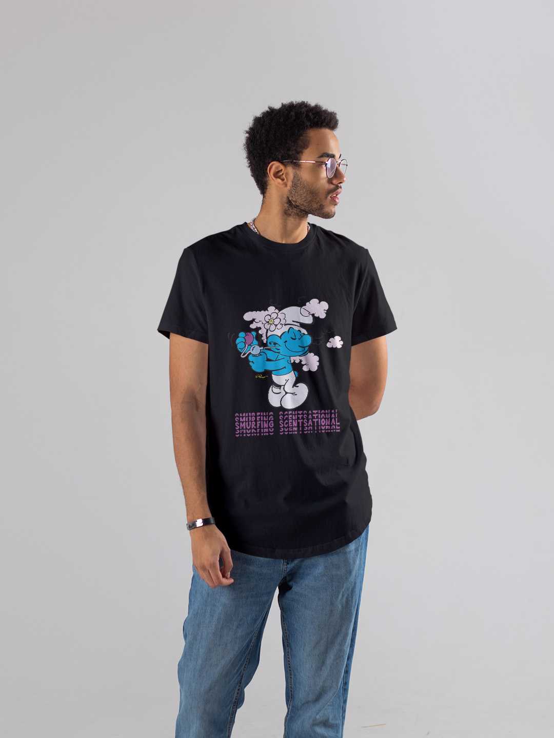 Scentsational Smurfs Regular Graphic Tee
